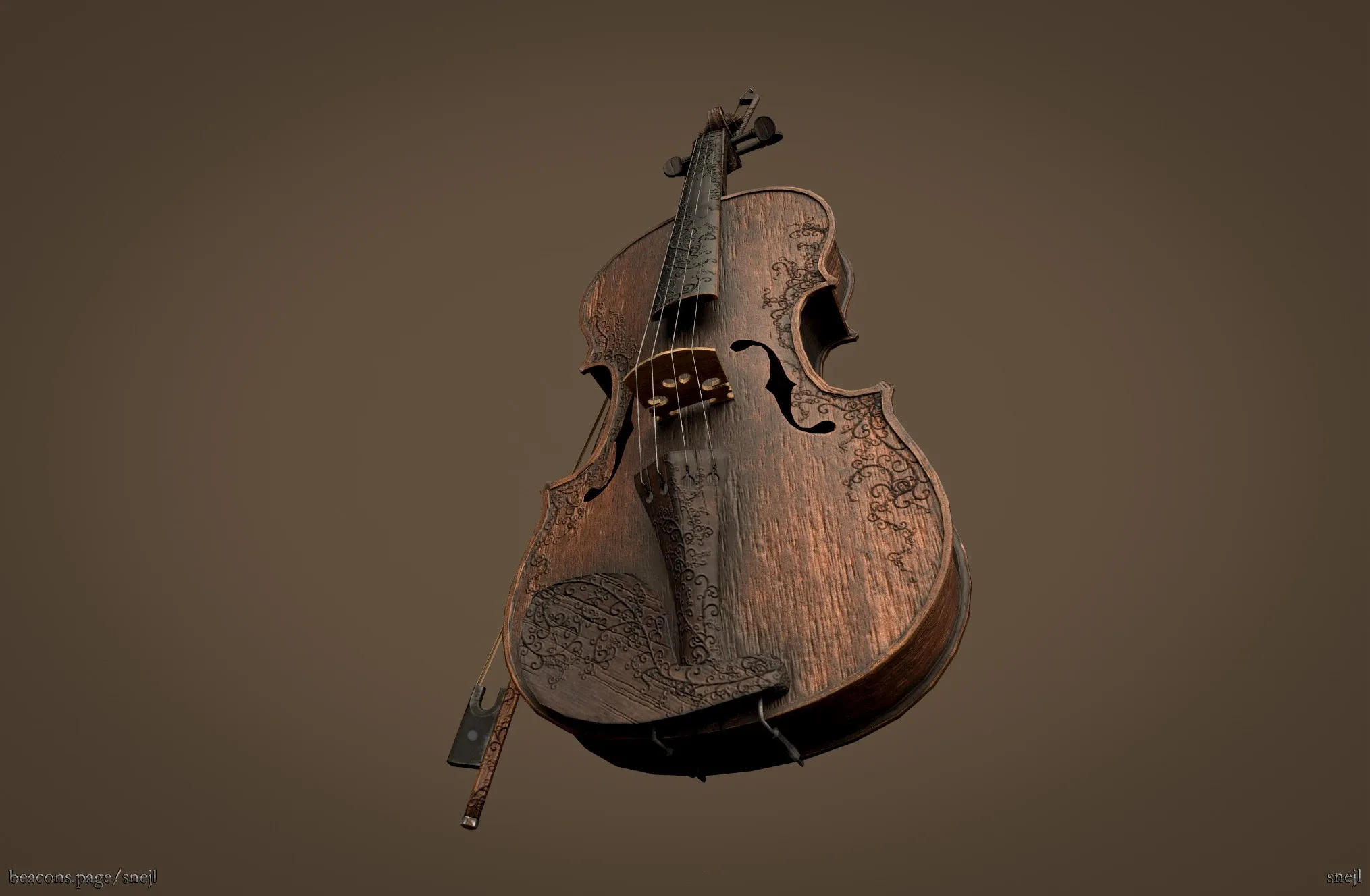 Violin (Game ready)