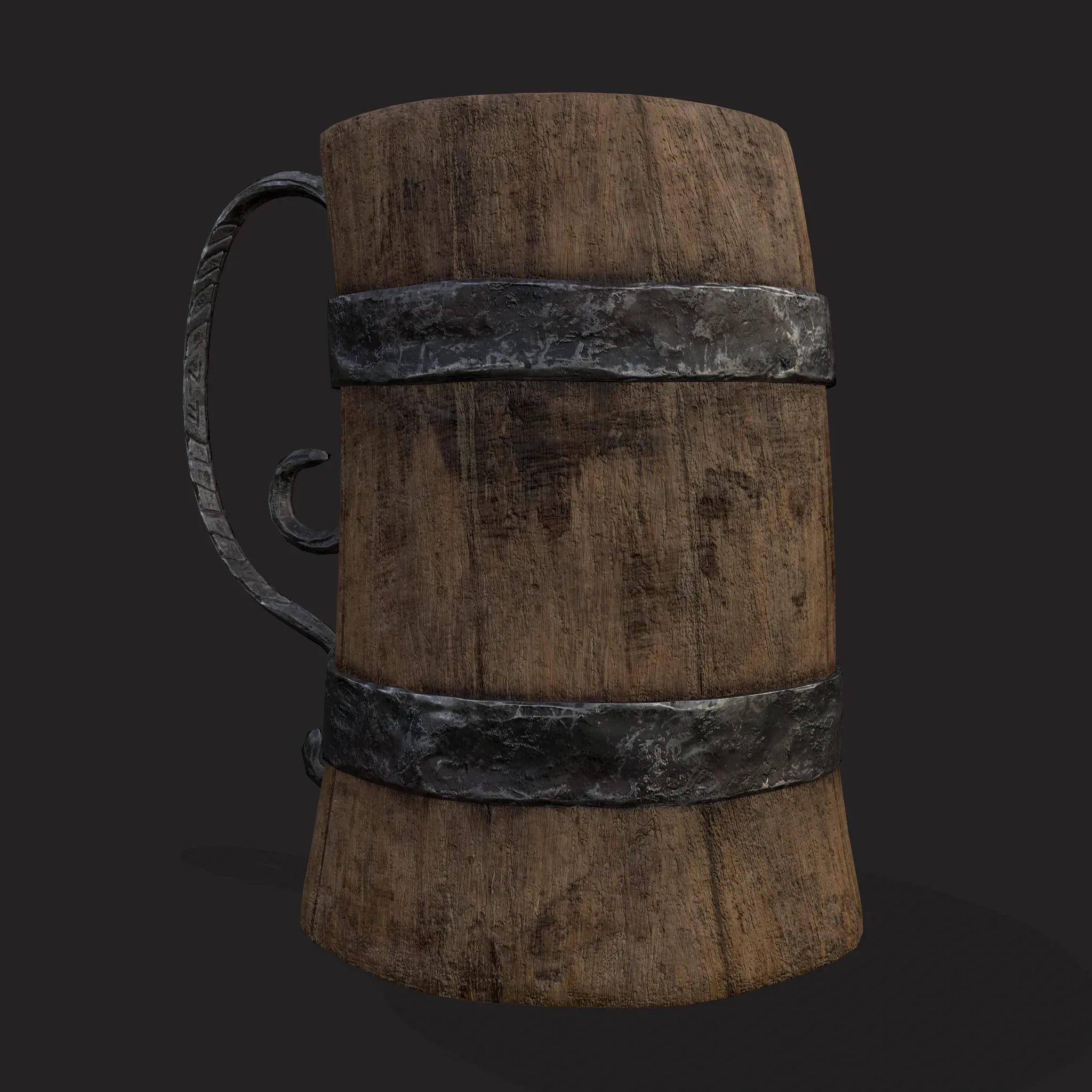 Ornate Medieval Mead Tankard