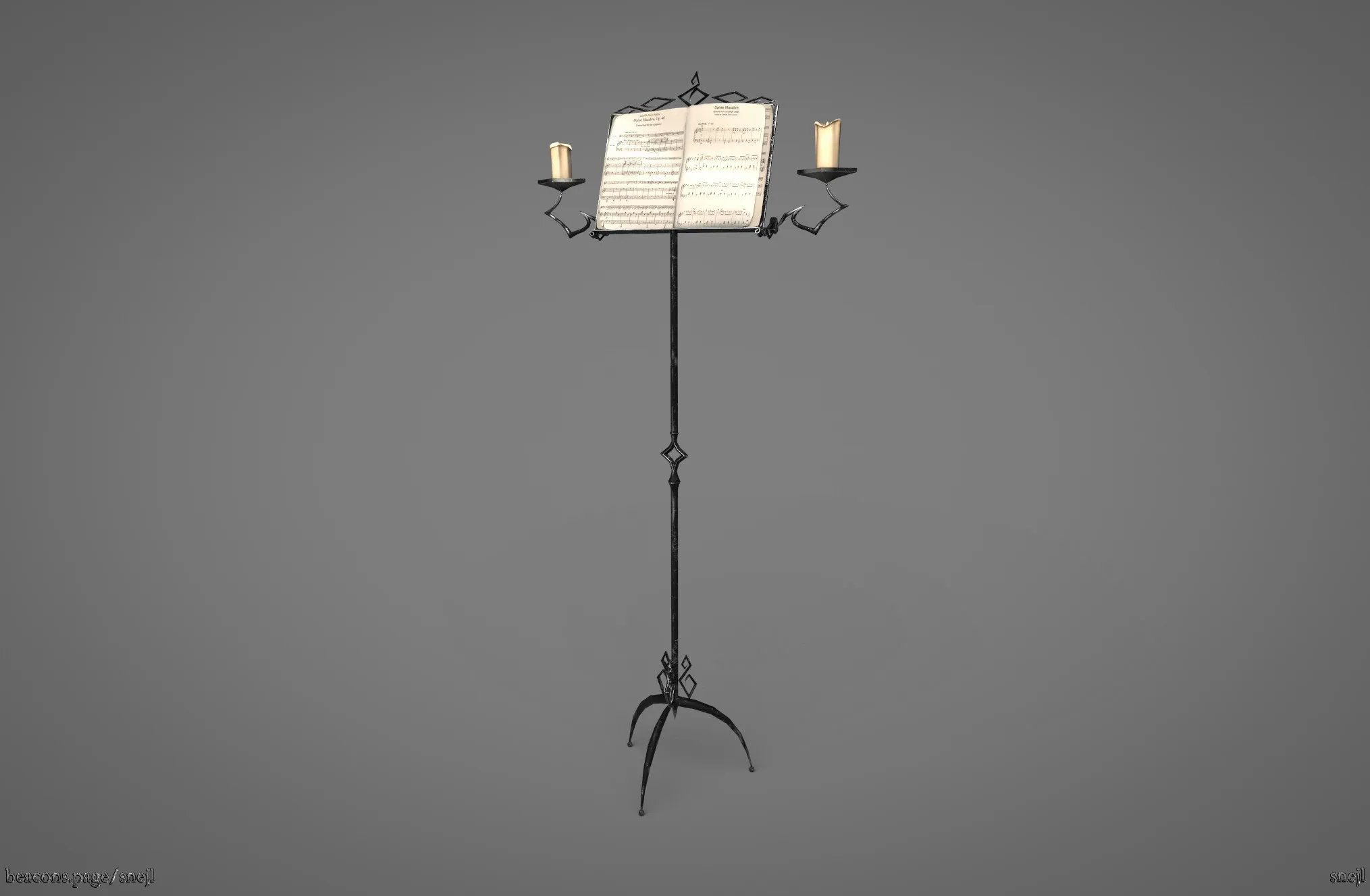 Music stand (Game ready)