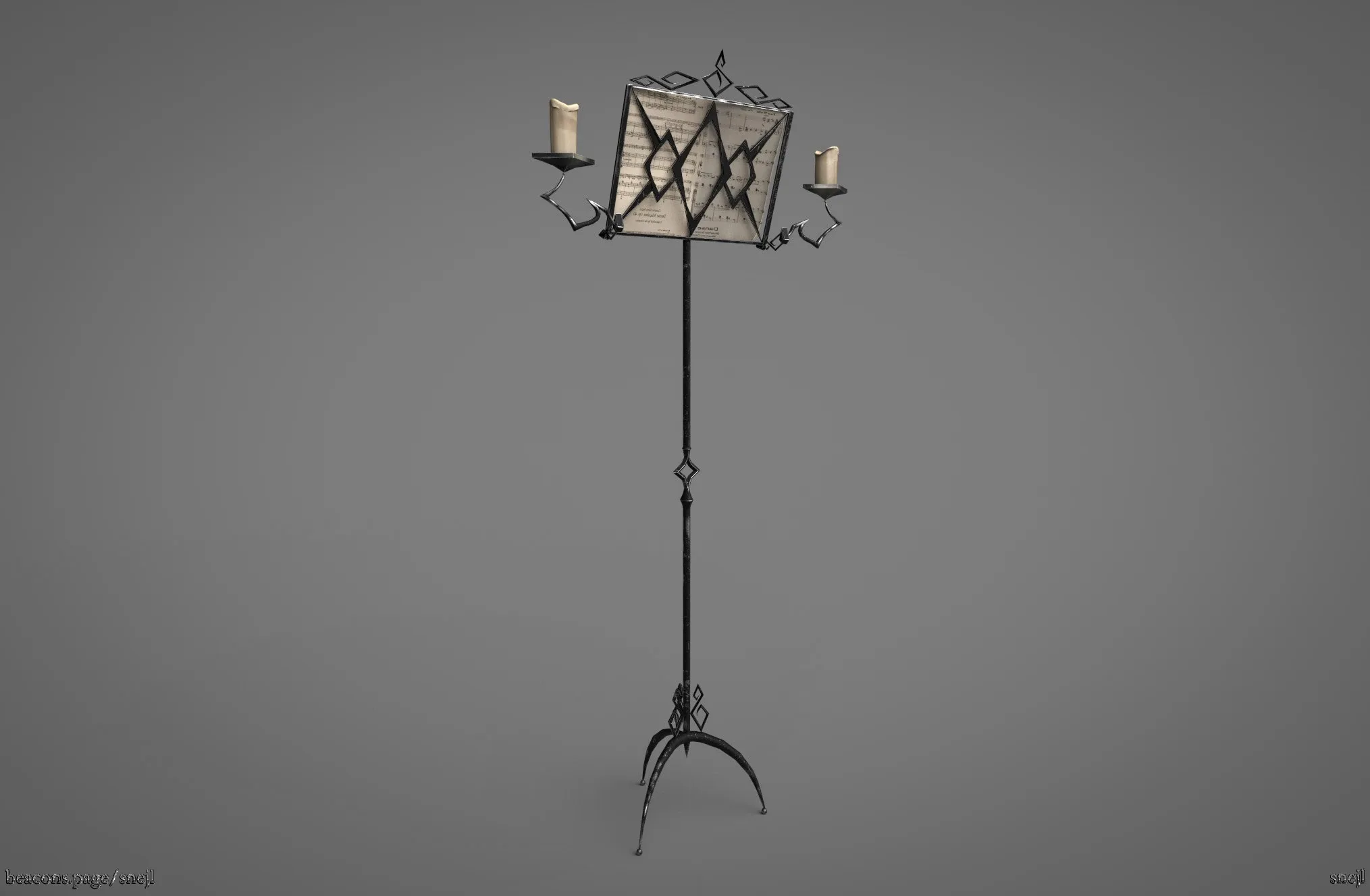 Music stand (Game ready)