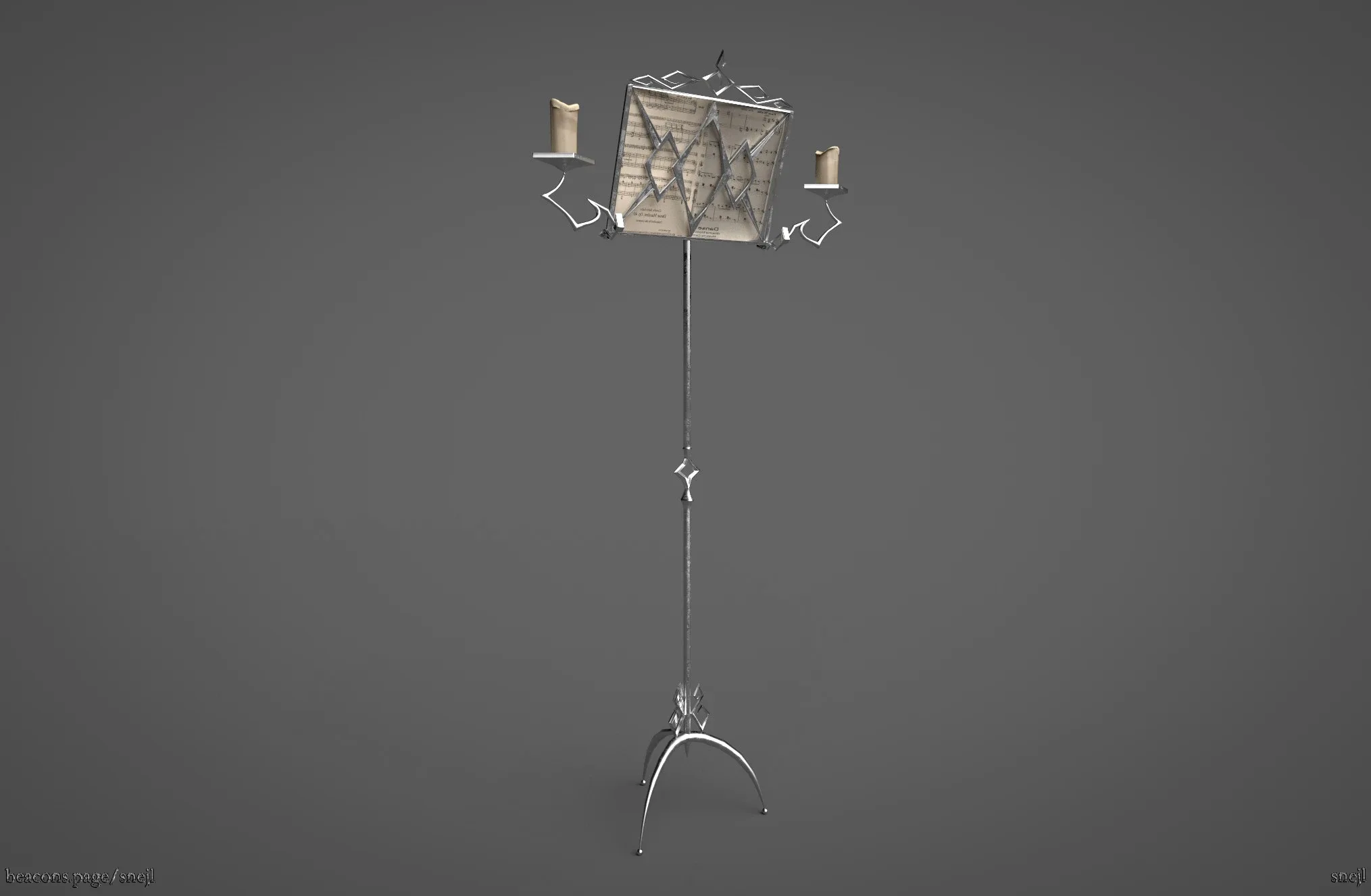 Music stand (Game ready)