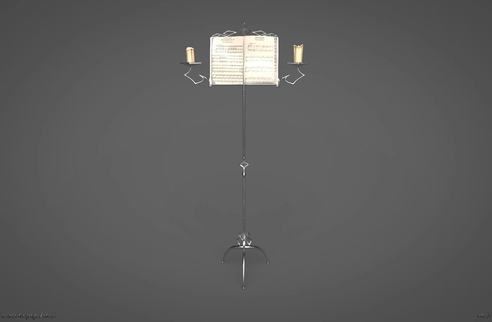 Music stand (Game ready)