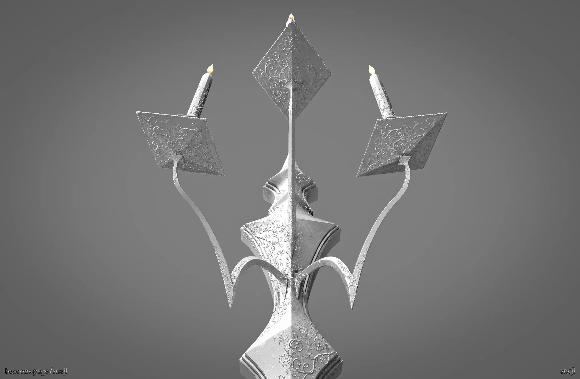 Chandelier (Game ready)