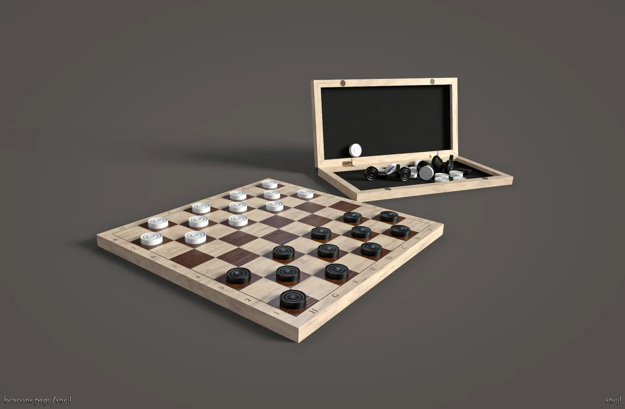 Checkers (Game ready)
