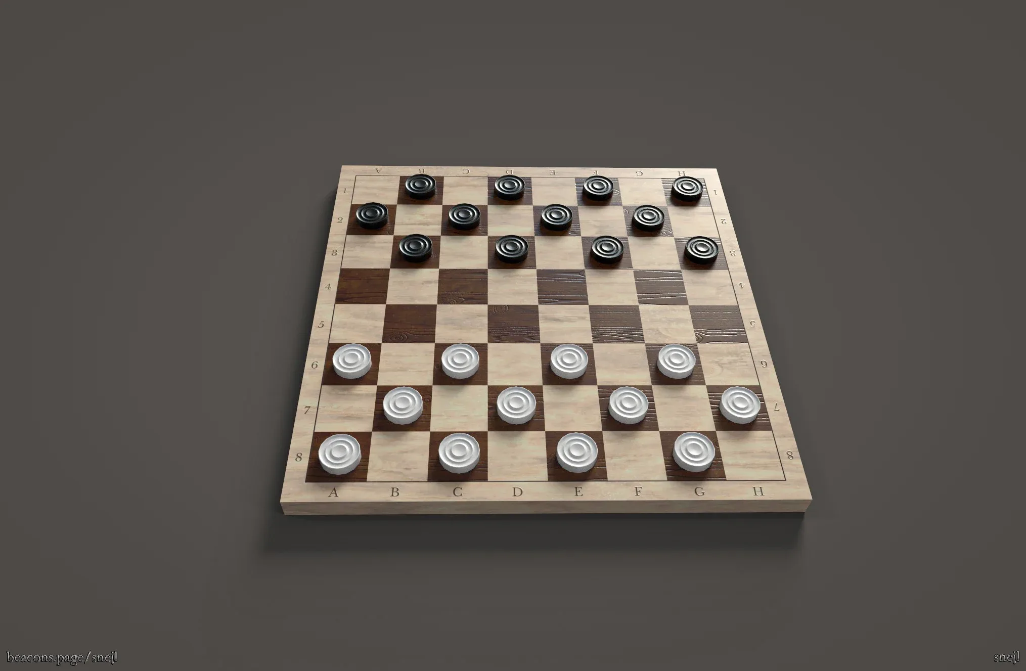 Checkers (Game ready)