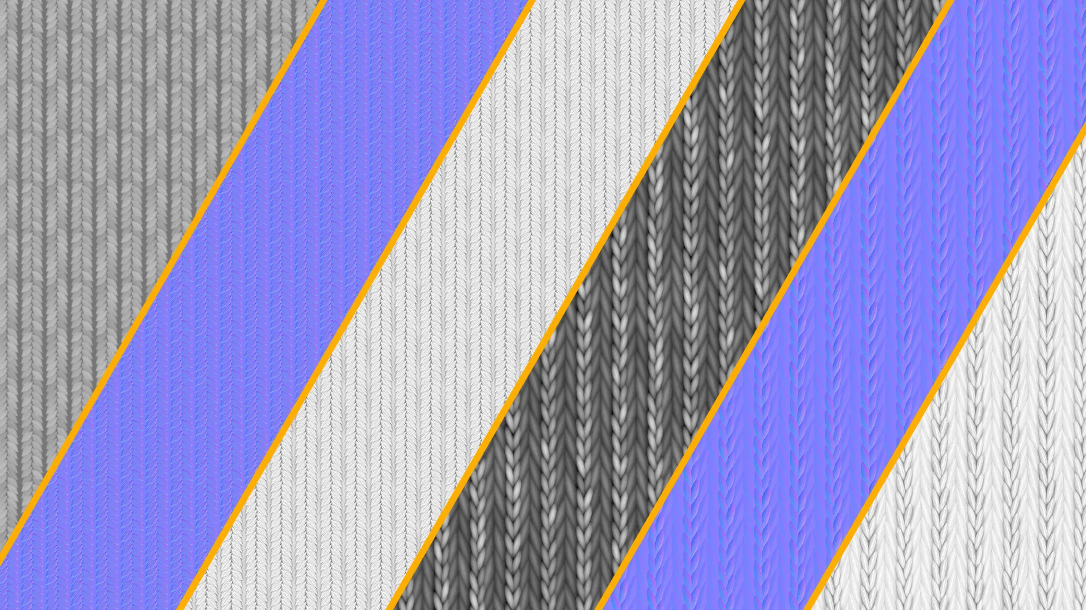 Patterned Fabric Materials + 40 Textures (4K) Vol 2