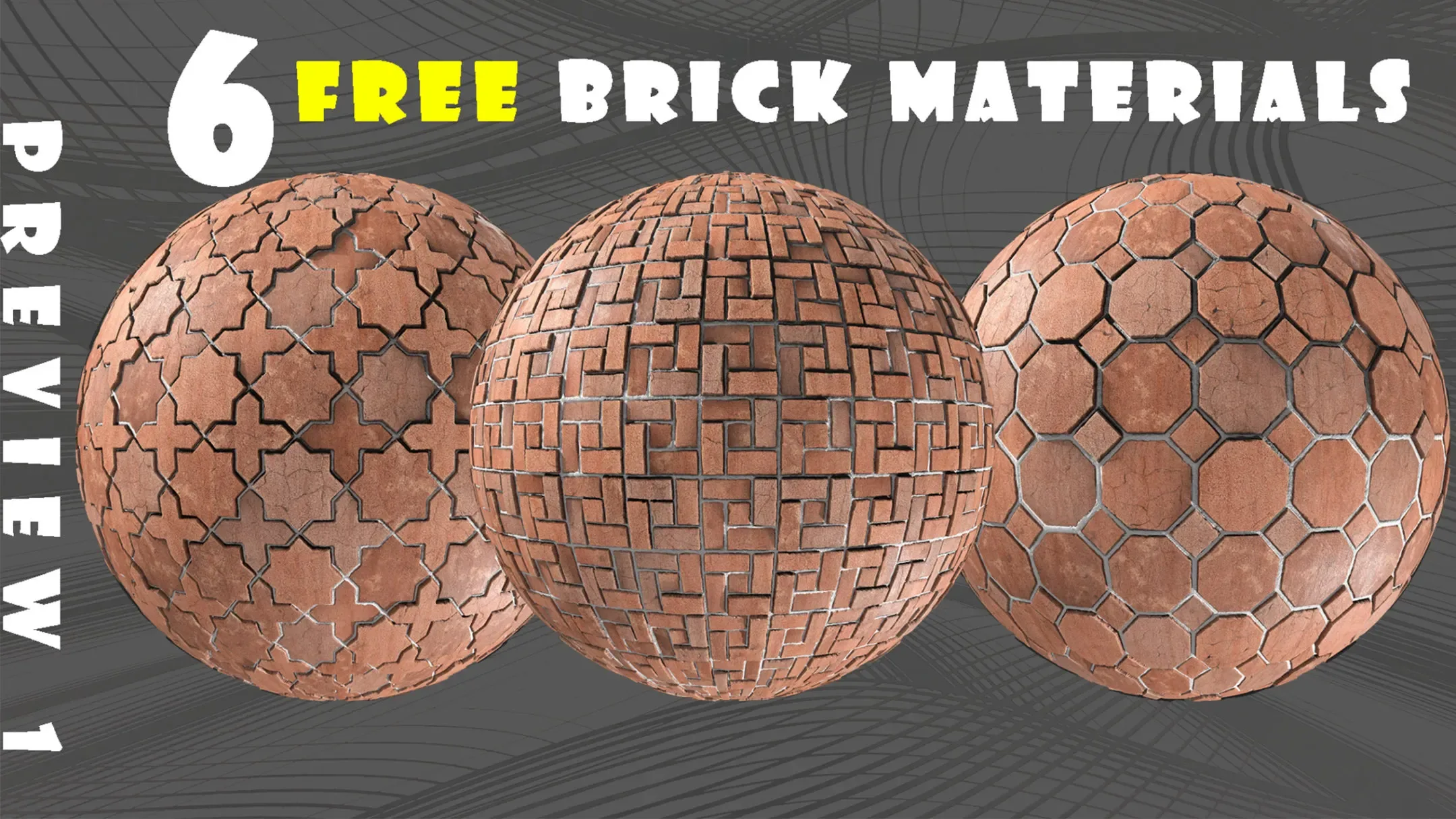 6 Free Brick Materials