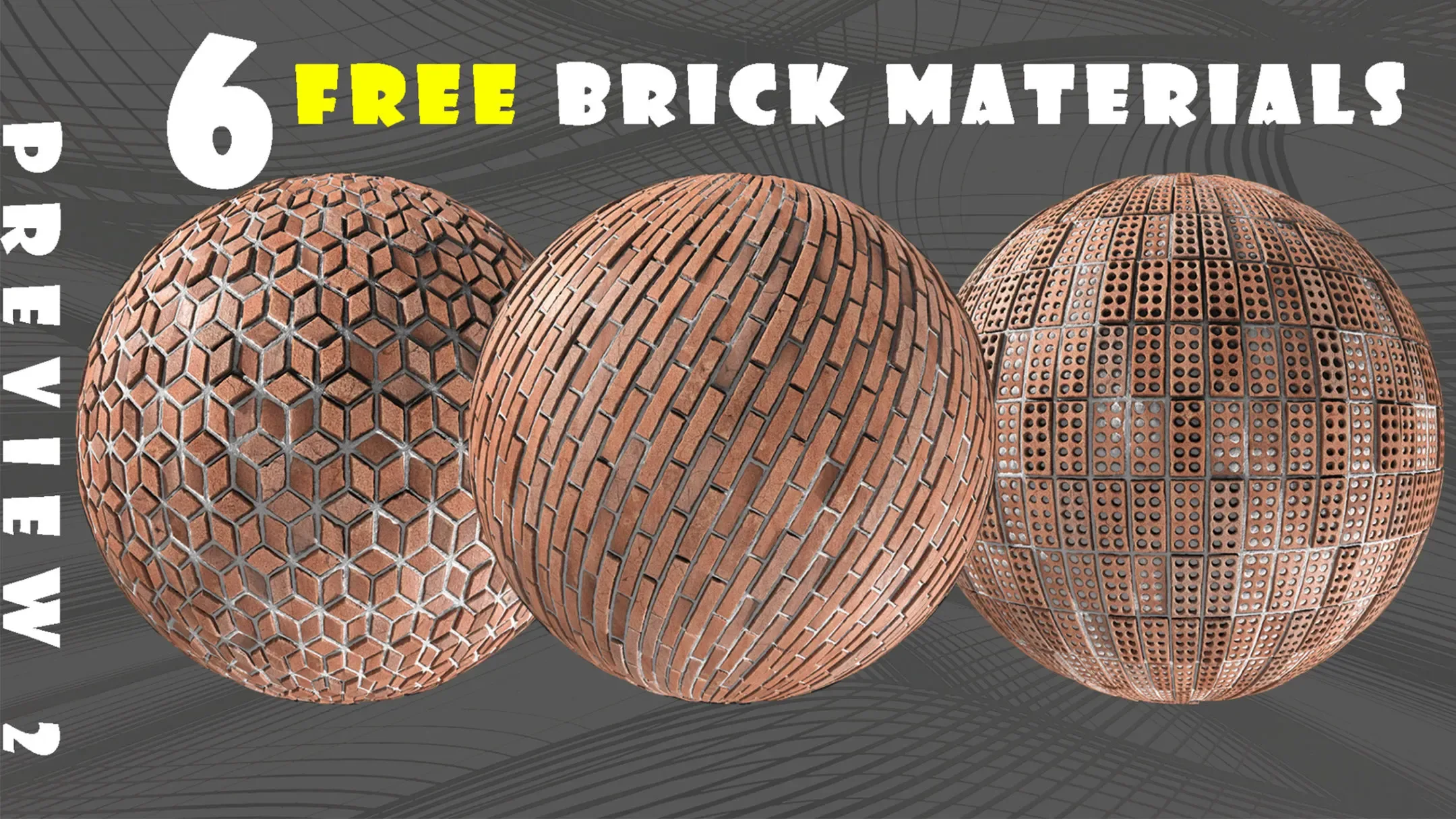6 Free Brick Materials