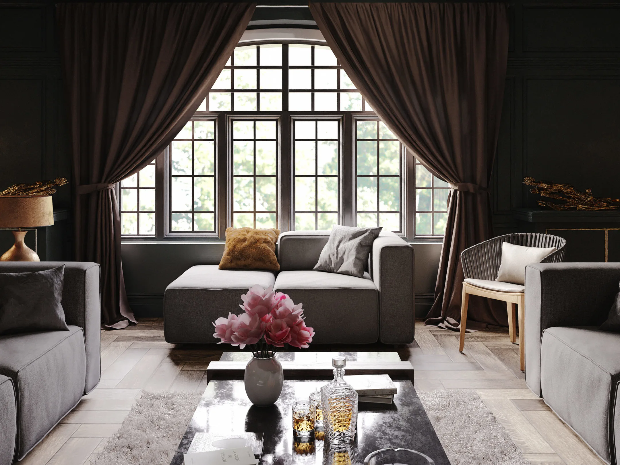 Dark Interior Scene (Classical)