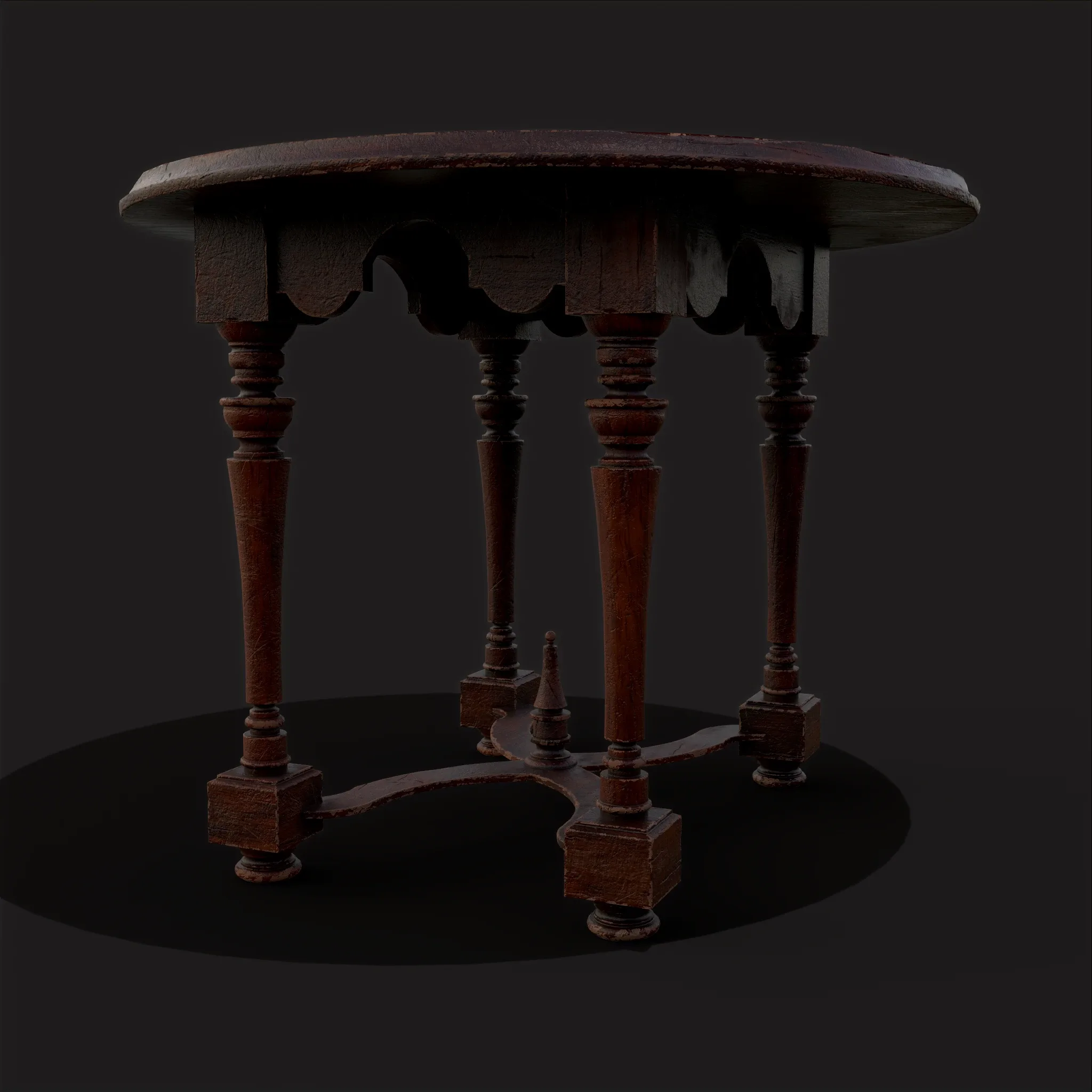 Quality Medieval Elegant Round Table