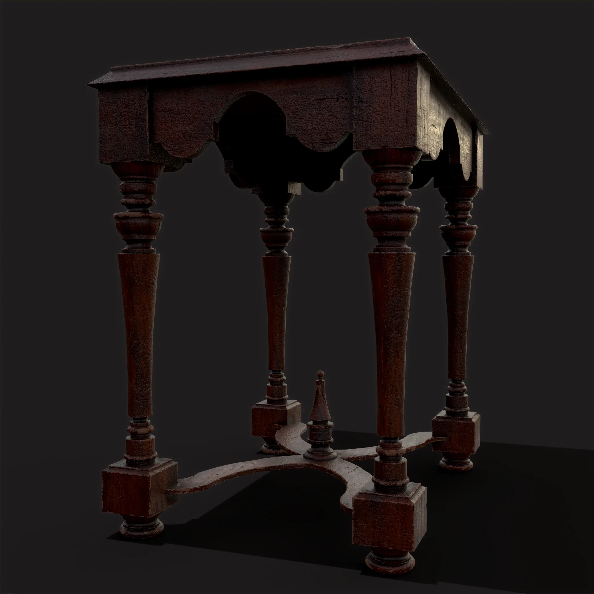 Medieval Elegant Rectangle Table