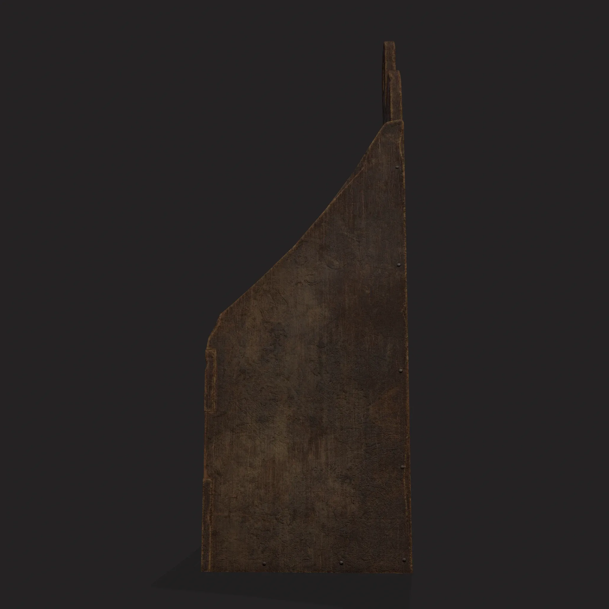 Rustic Medieval Wooden Holder