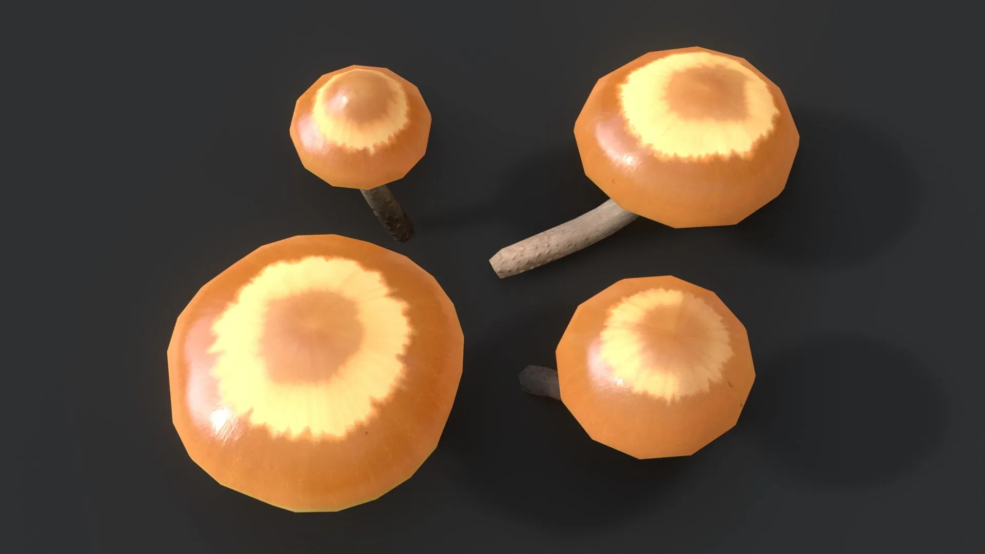 Sheathed Woodtuft Mushrooms Set