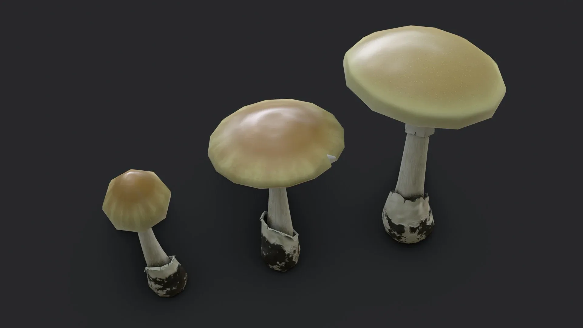 Death Cap Mushroom Set