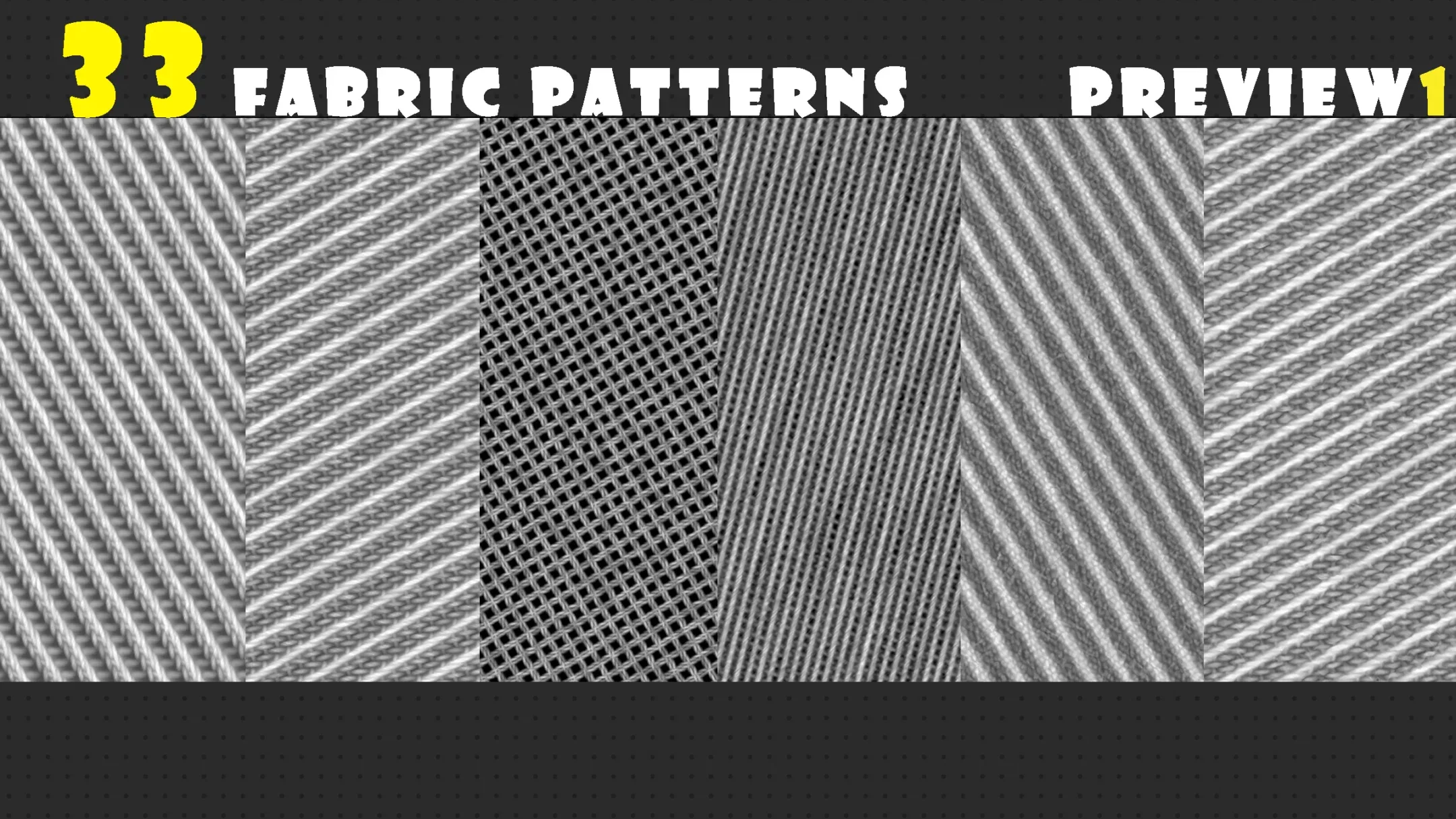 33 seamless Fabric Patterns