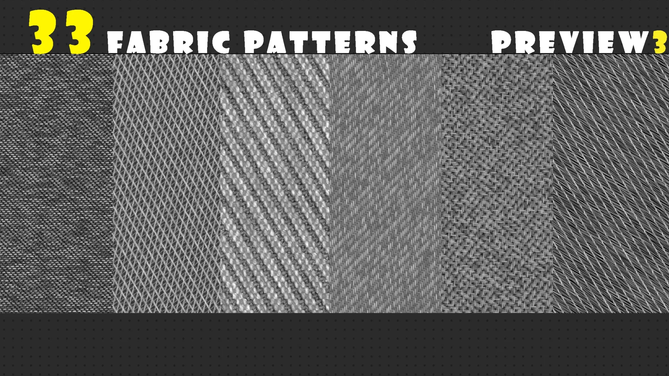 33 seamless Fabric Patterns