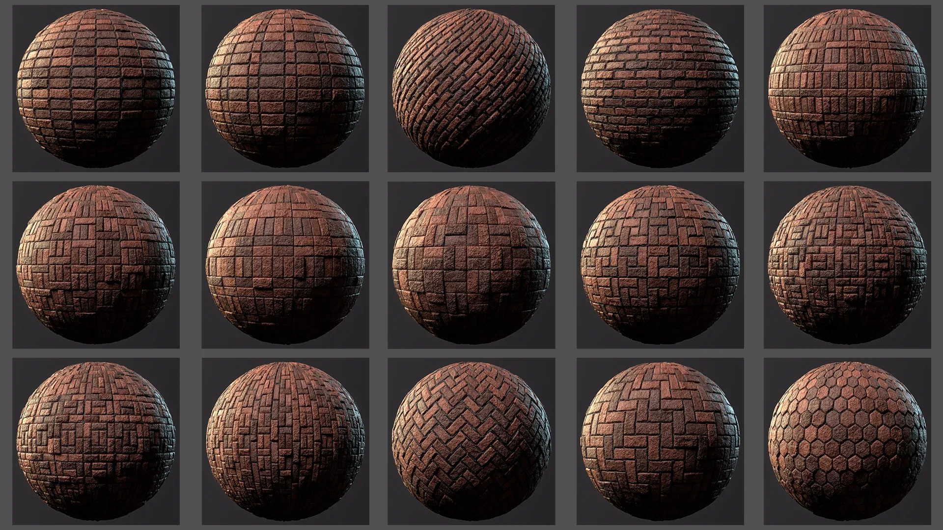 35 Brick Pattern + Material