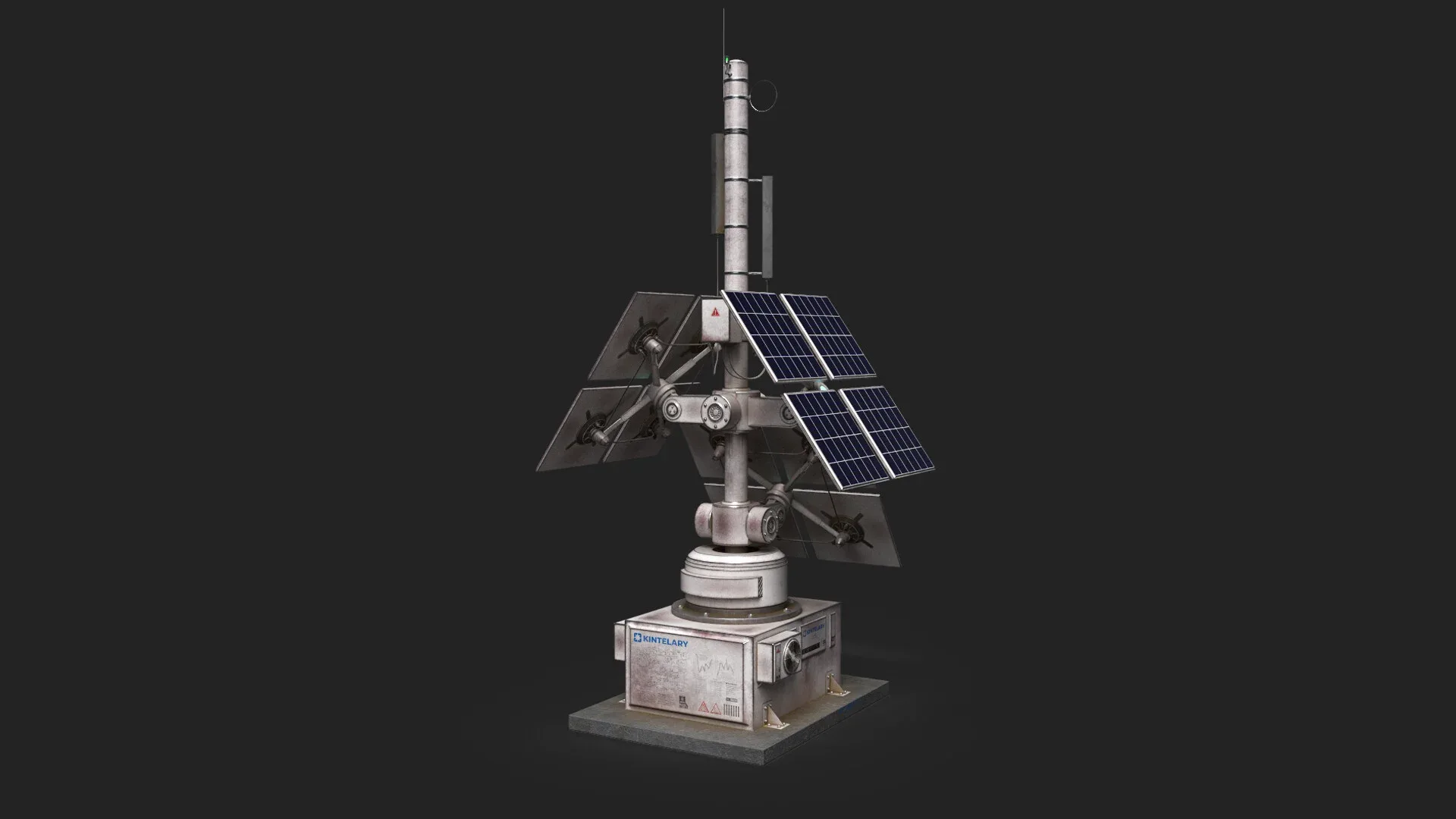 Solar Panel model Low-poly 3D model