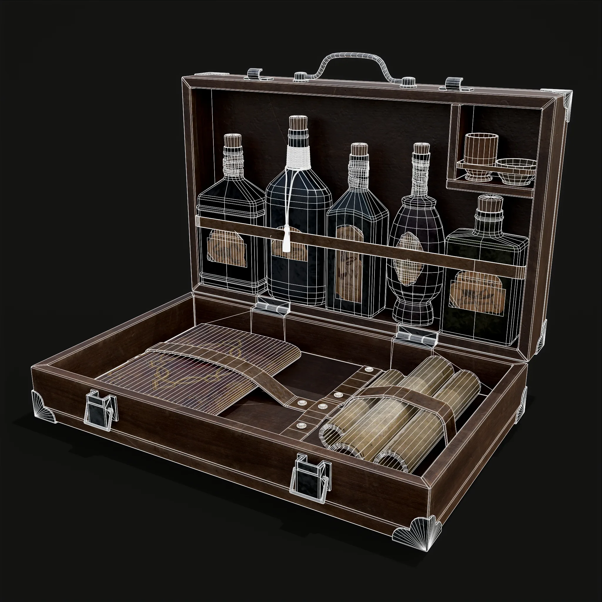 Rustic Potion Makers Briefcase