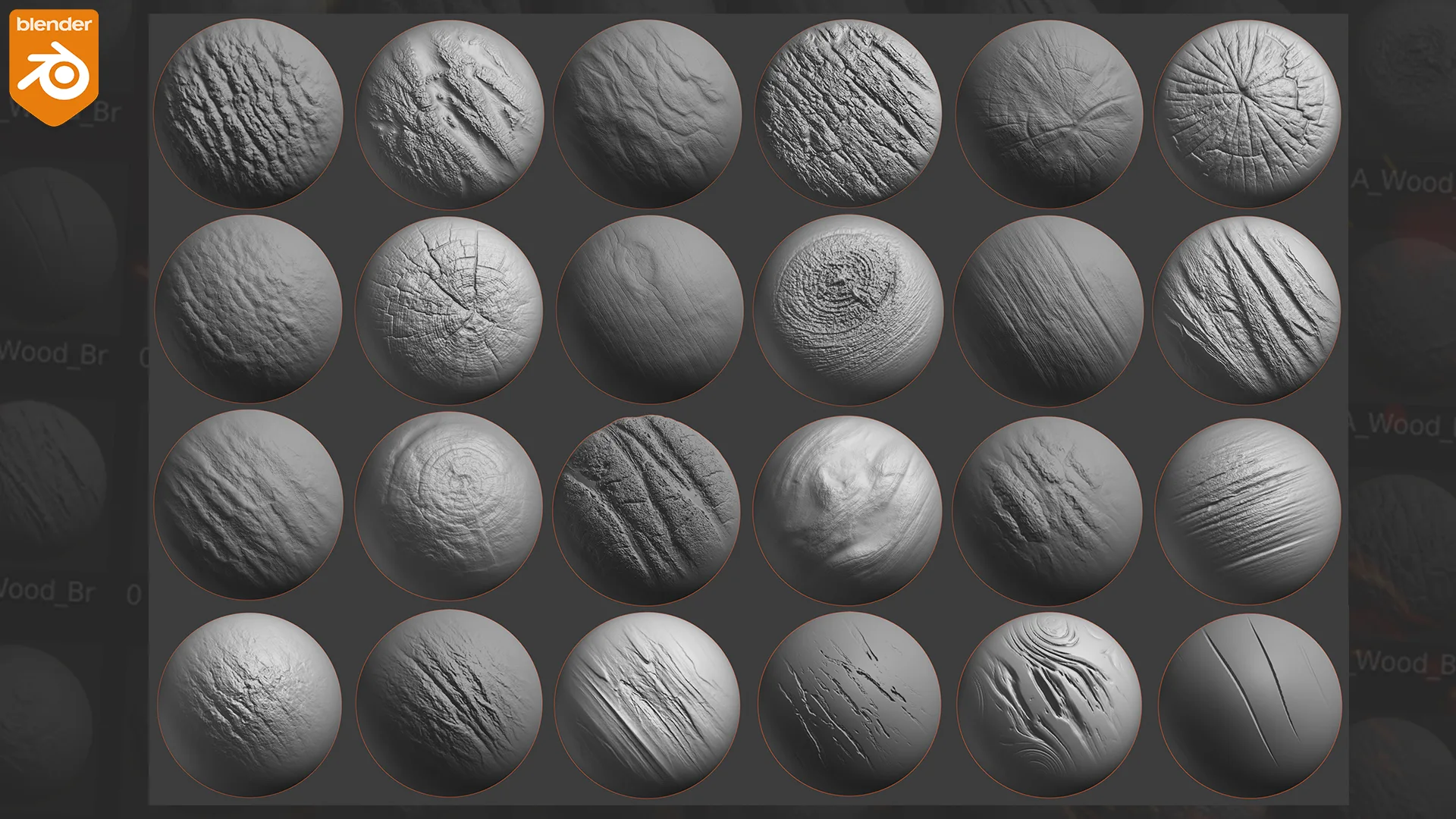 Blender Wood Sculpting Brushes FlippedNormals
