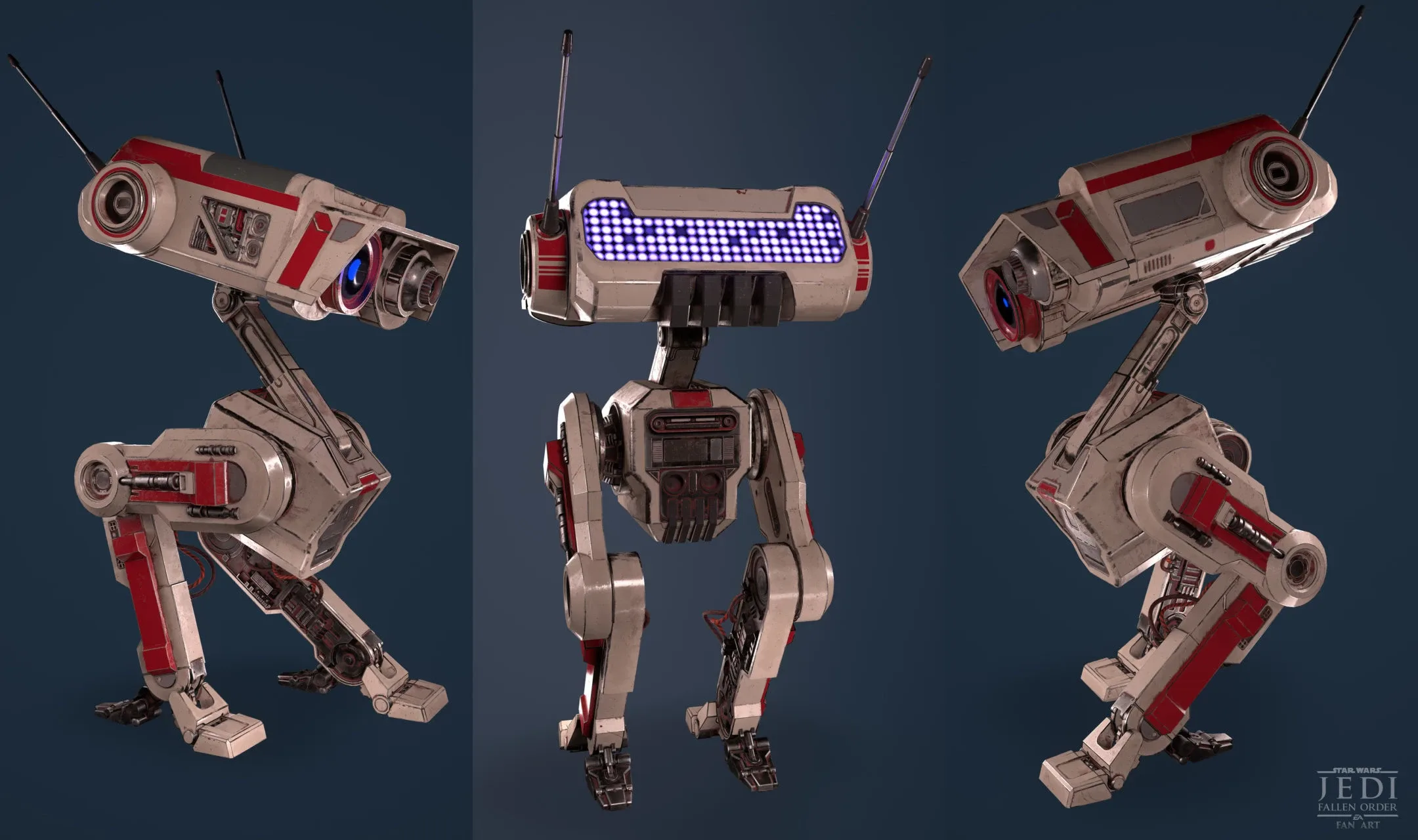 BD-1 Model ready to animate or print