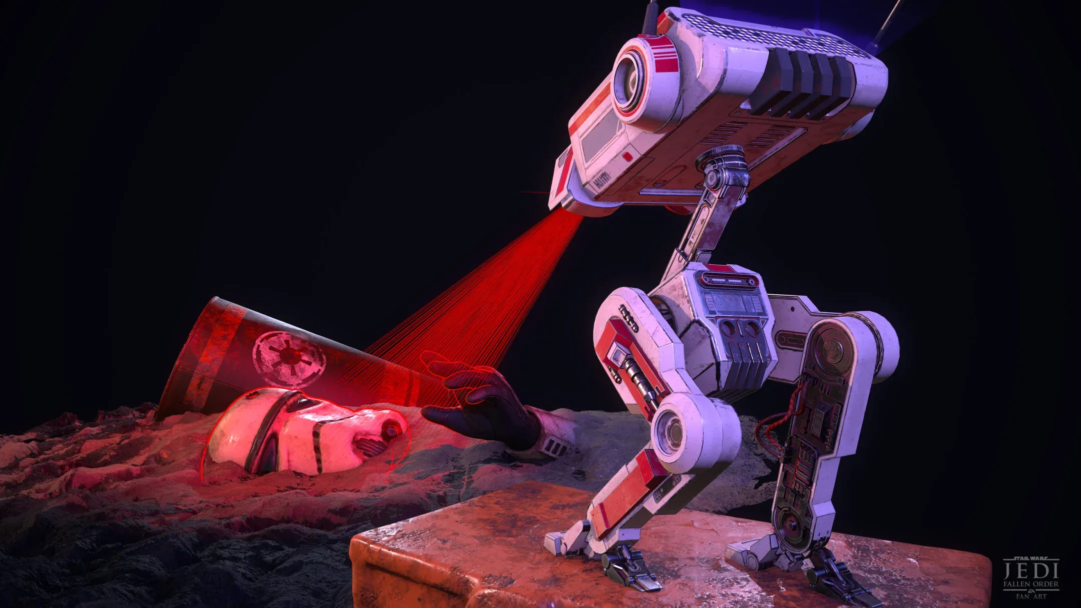 BD-1 Model ready to animate or print