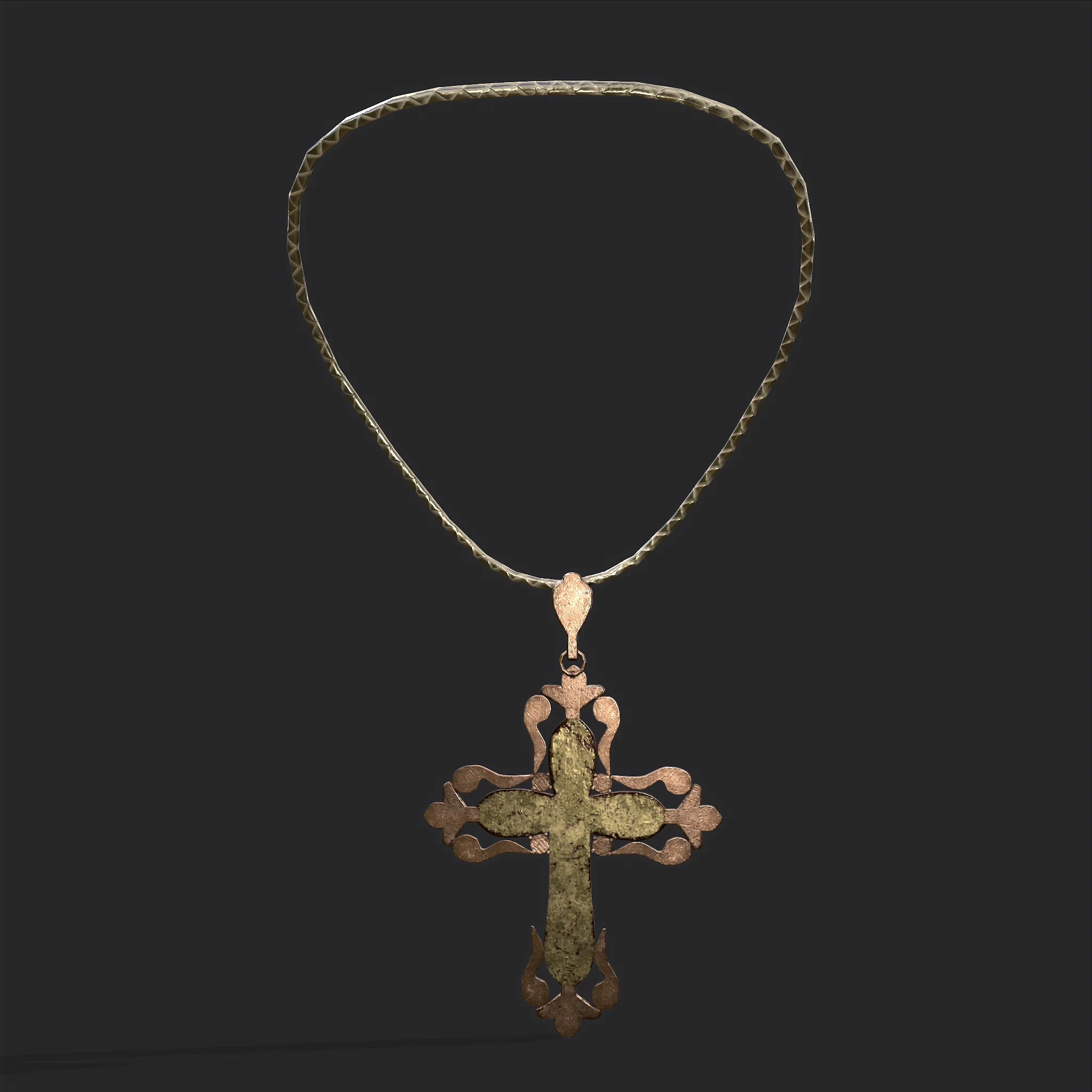 Medieval Cross Pendant