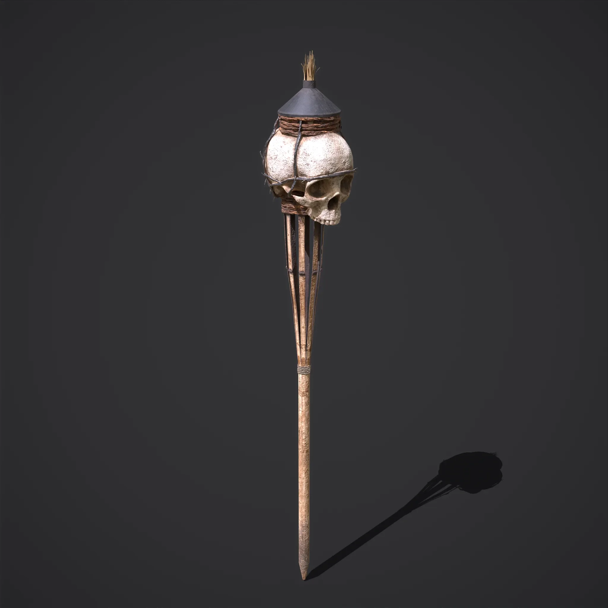 Skull Torch