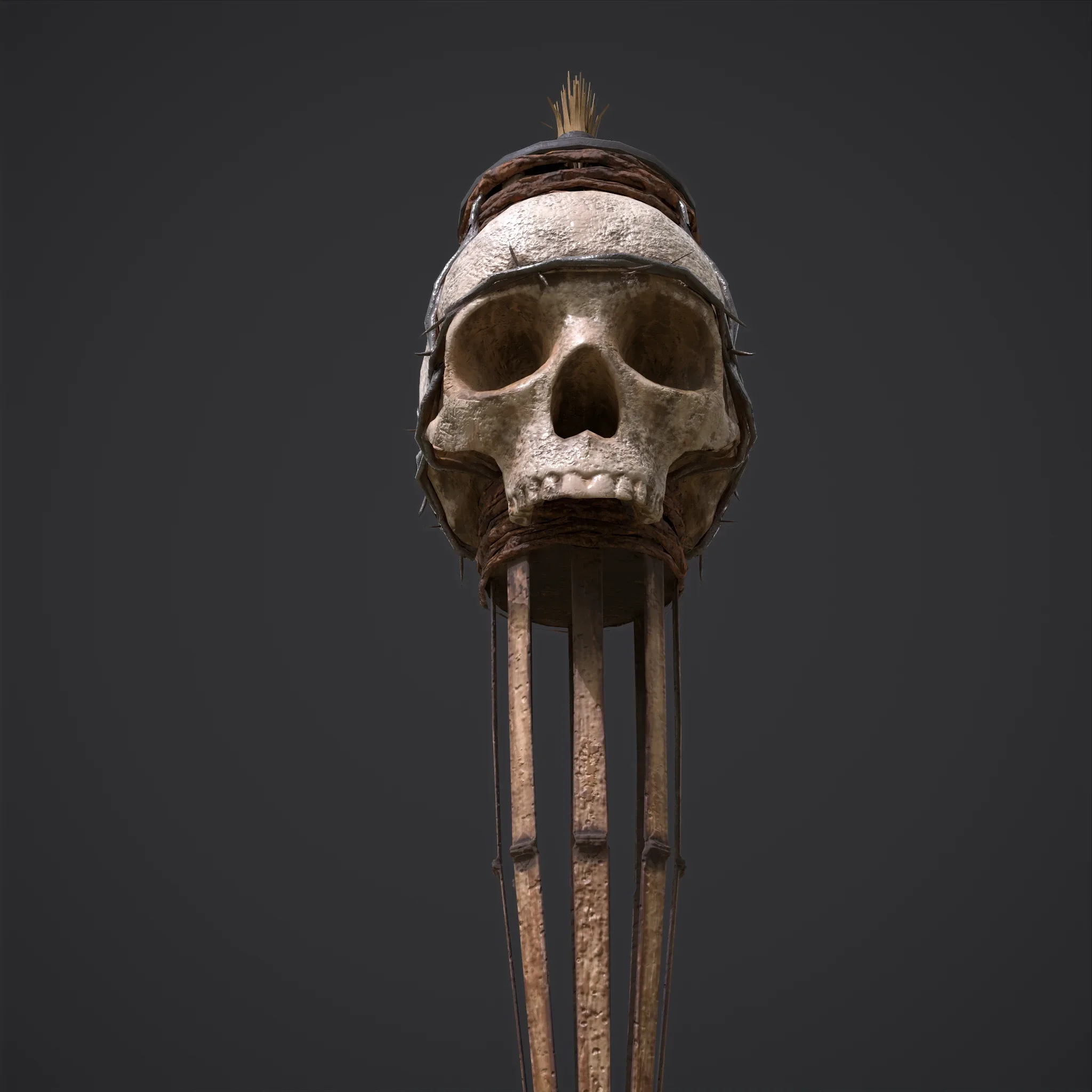 Skull Torch