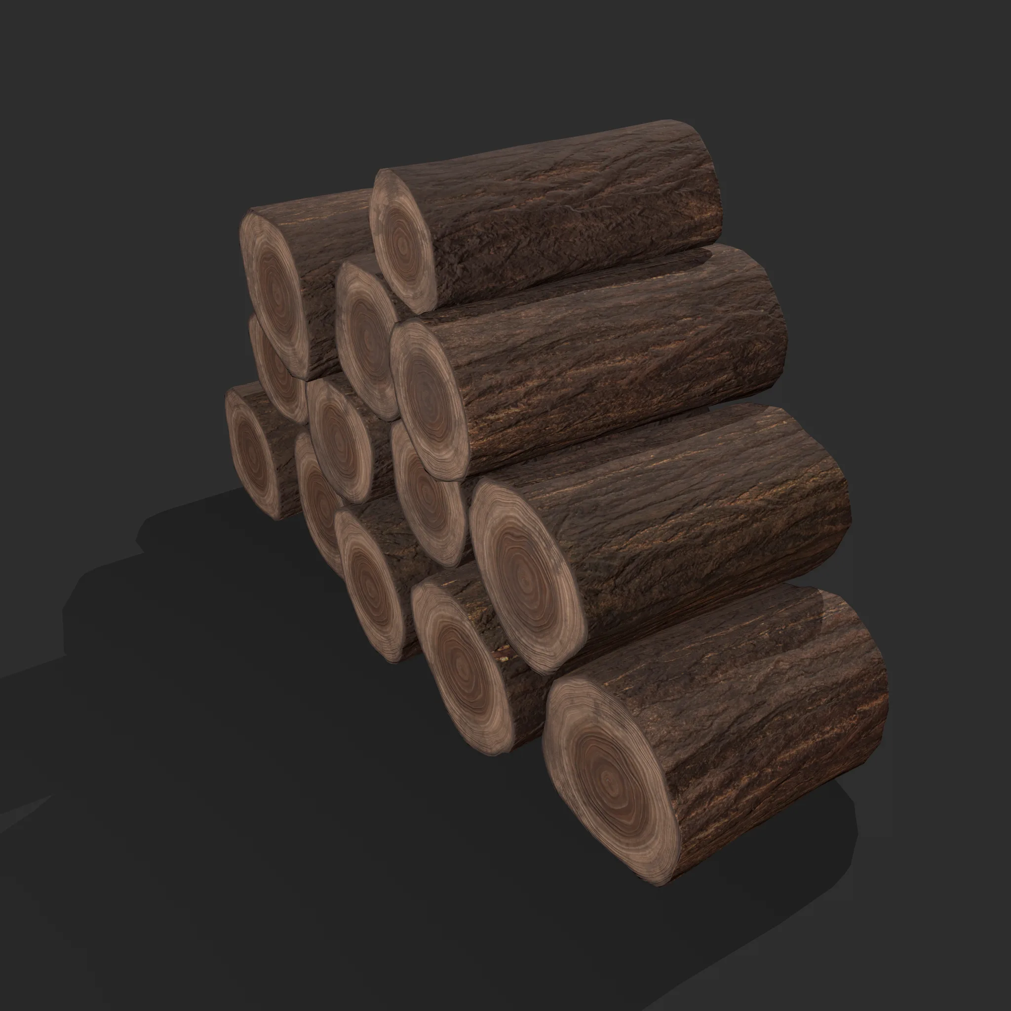 Wood Logs Stack