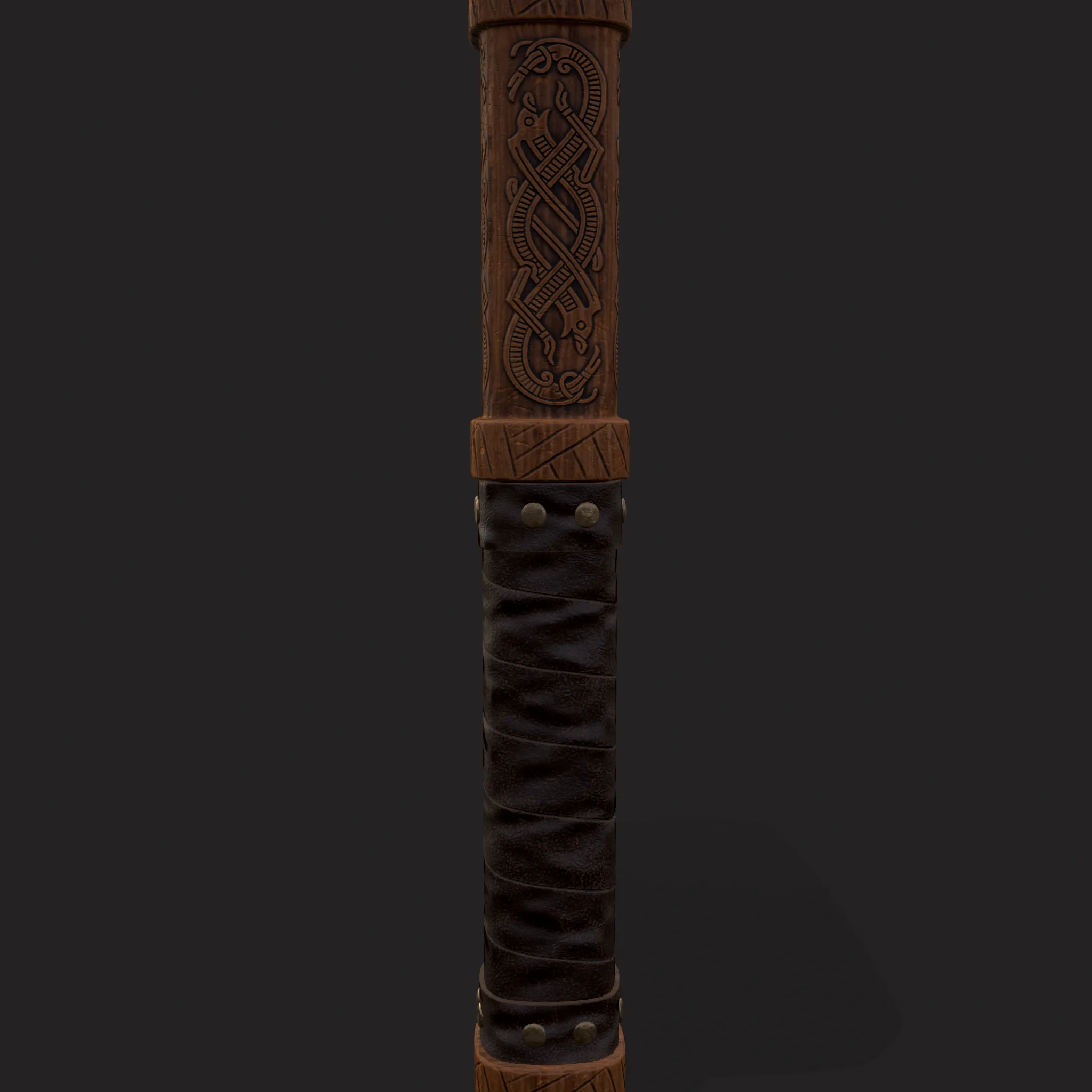 Medieval Viking Ornate Battle Hammer