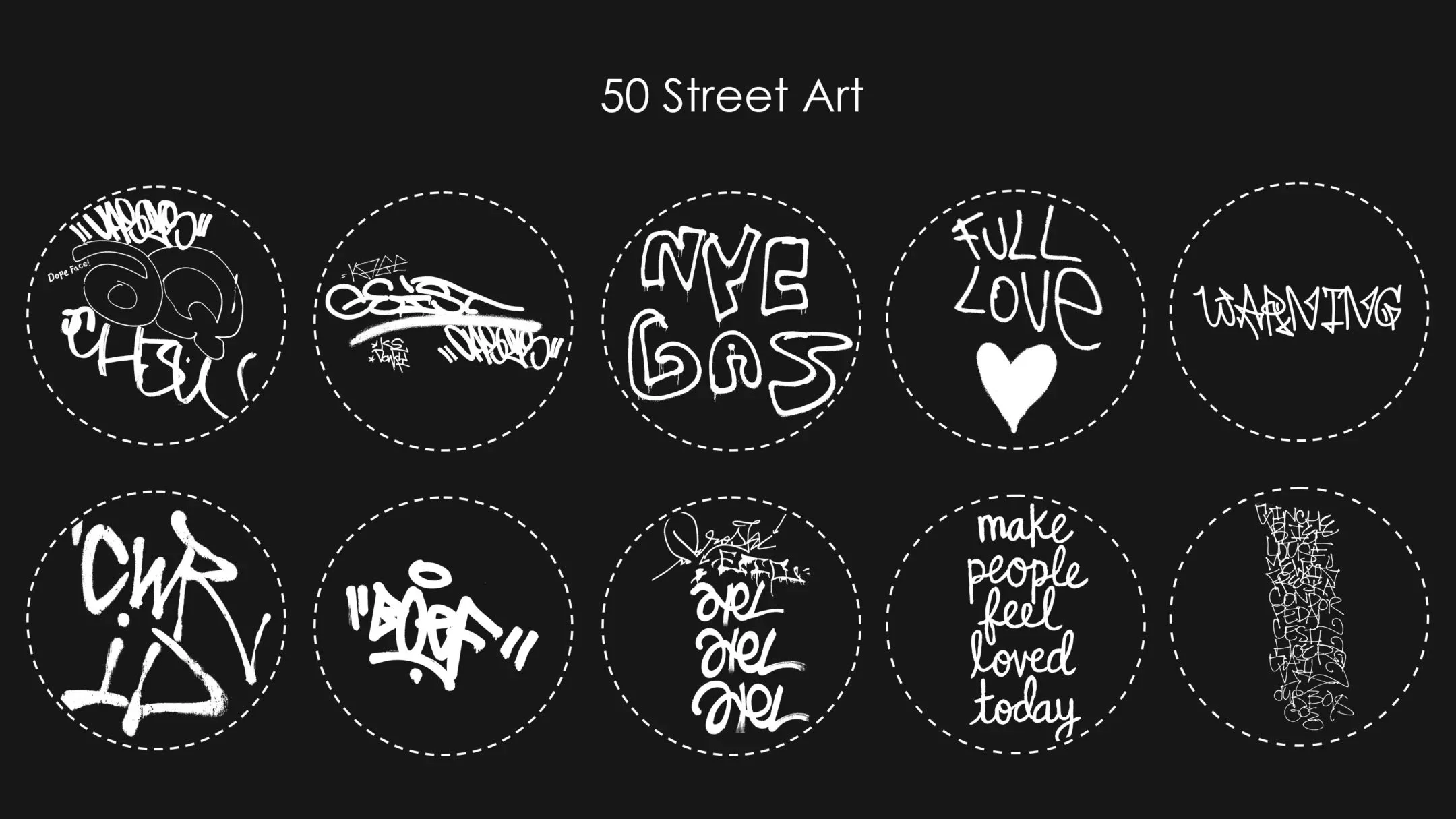 600 Graffiti Decal for 3d/2d Software