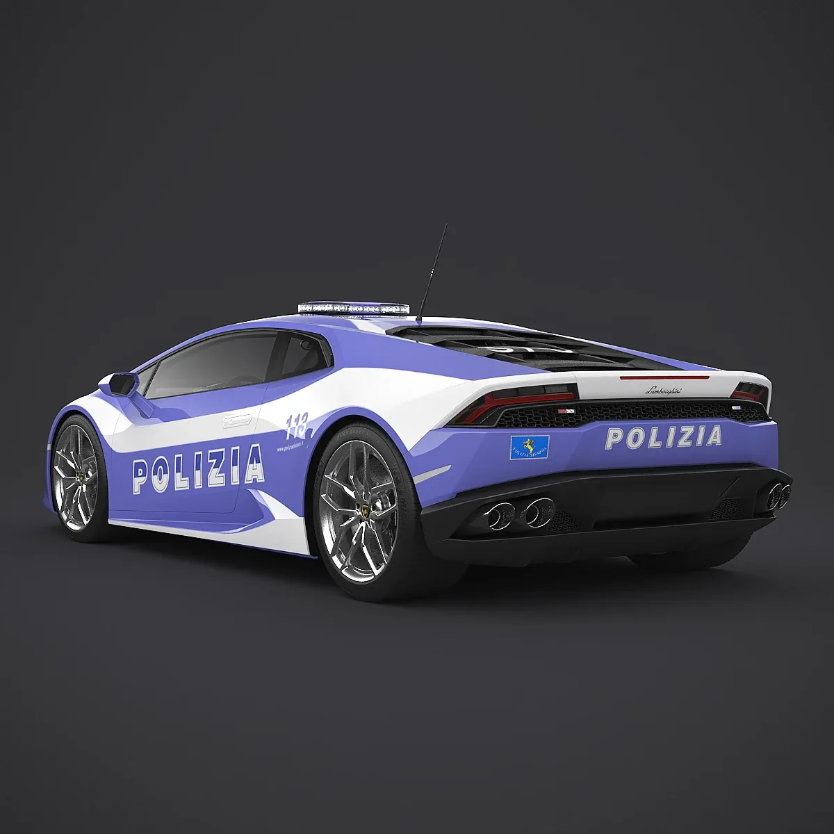 Lamborghini Huracan Italian Police