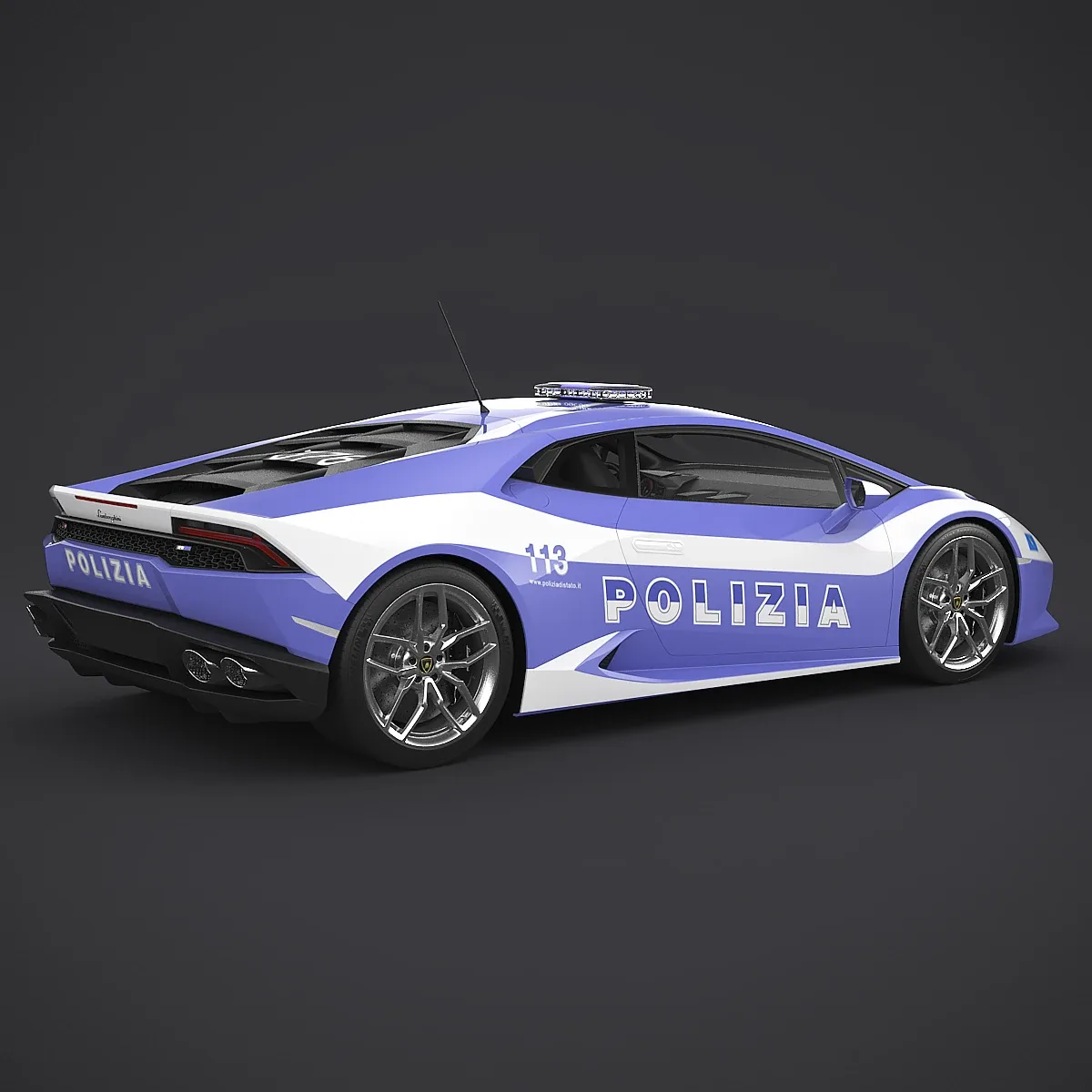 Lamborghini Huracan Italian Police