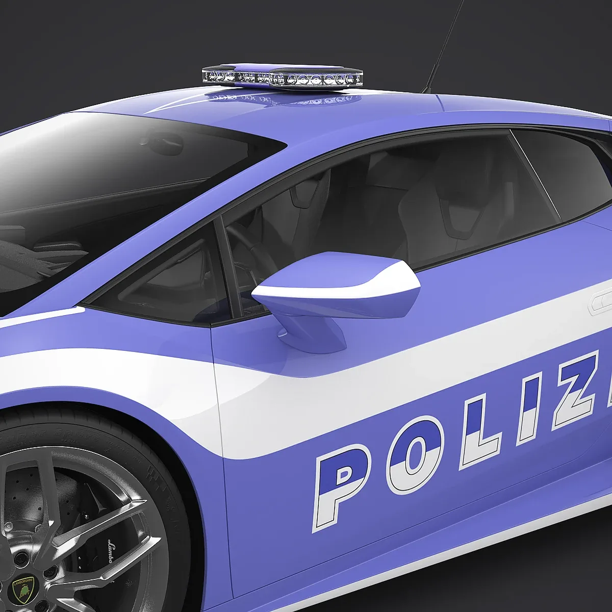 Lamborghini Huracan Italian Police