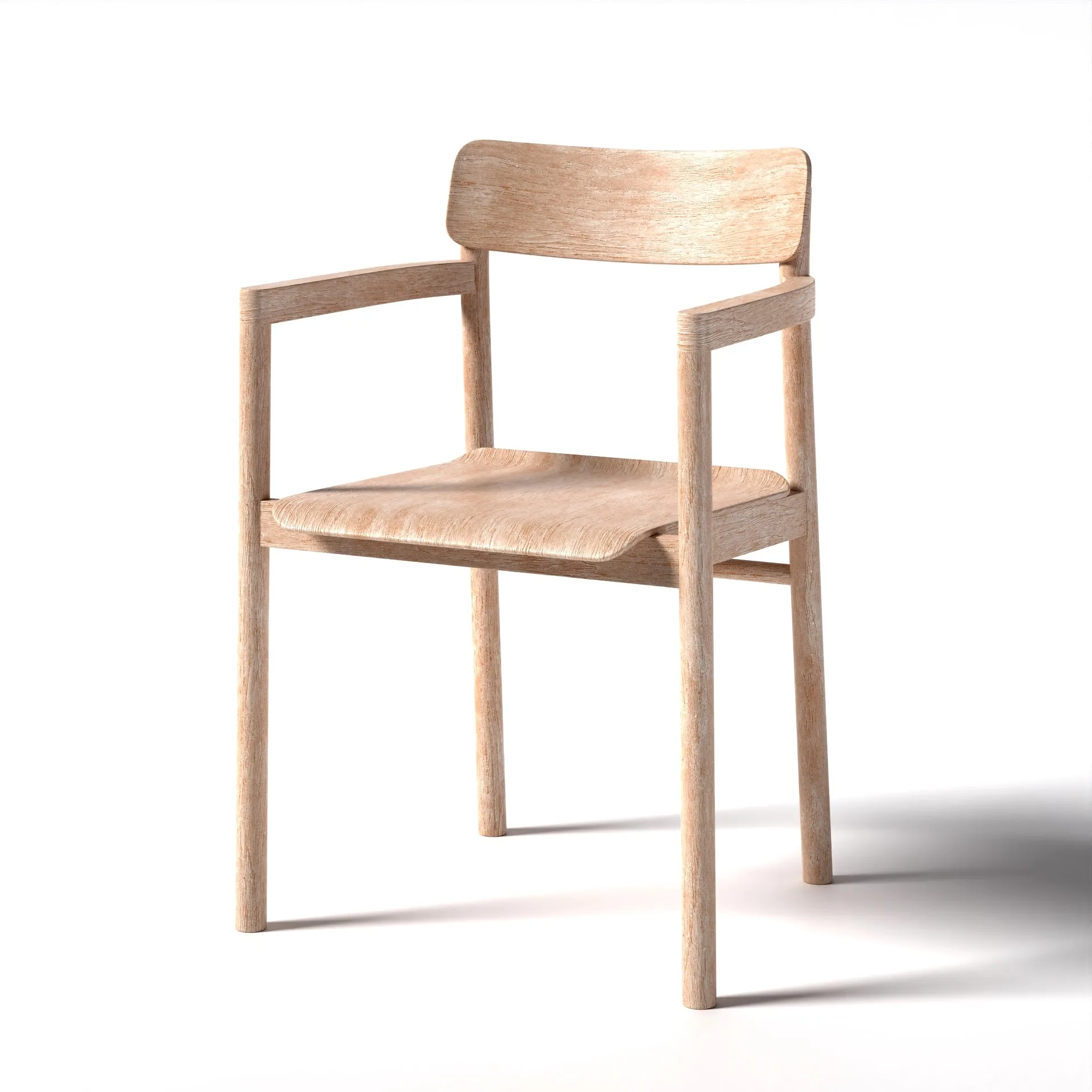 3 model of Fredericia Post Chair by PBRSH