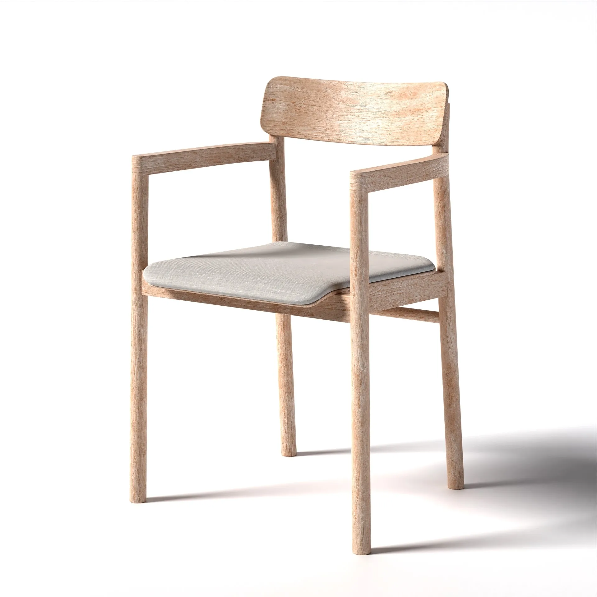 3 model of Fredericia Post Chair by PBRSH
