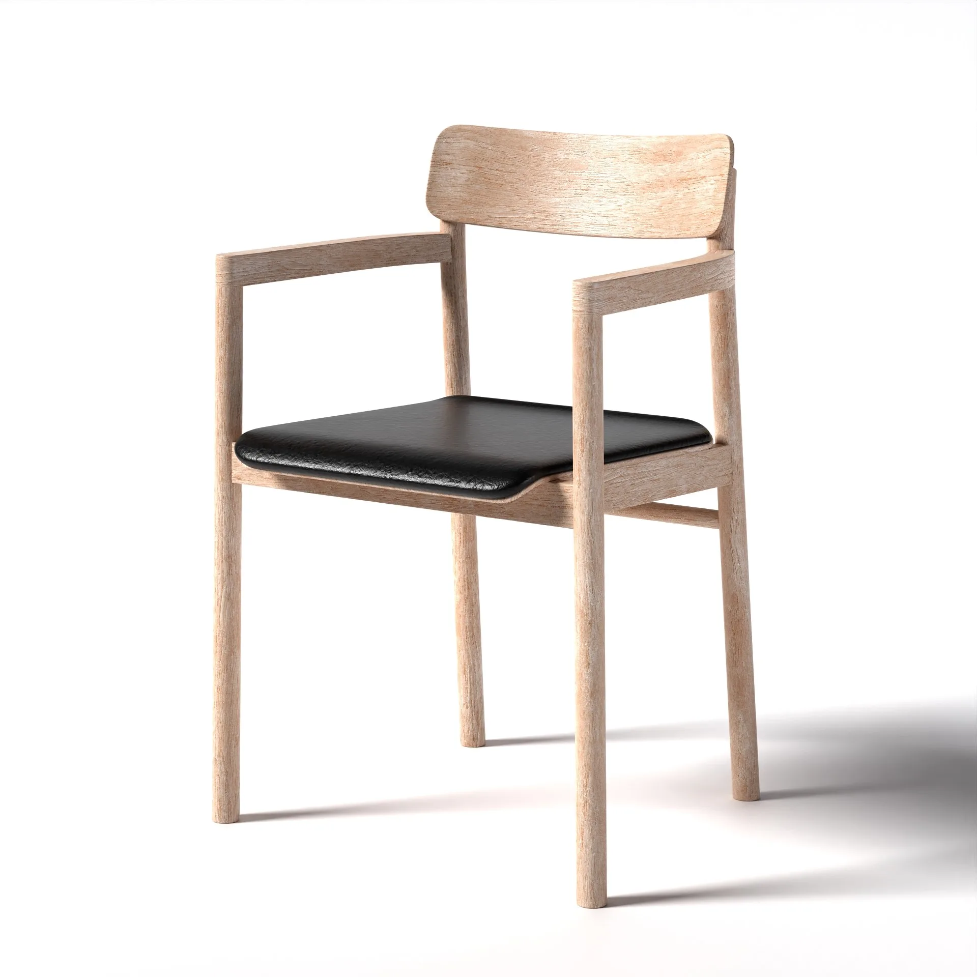 3 model of Fredericia Post Chair by PBRSH