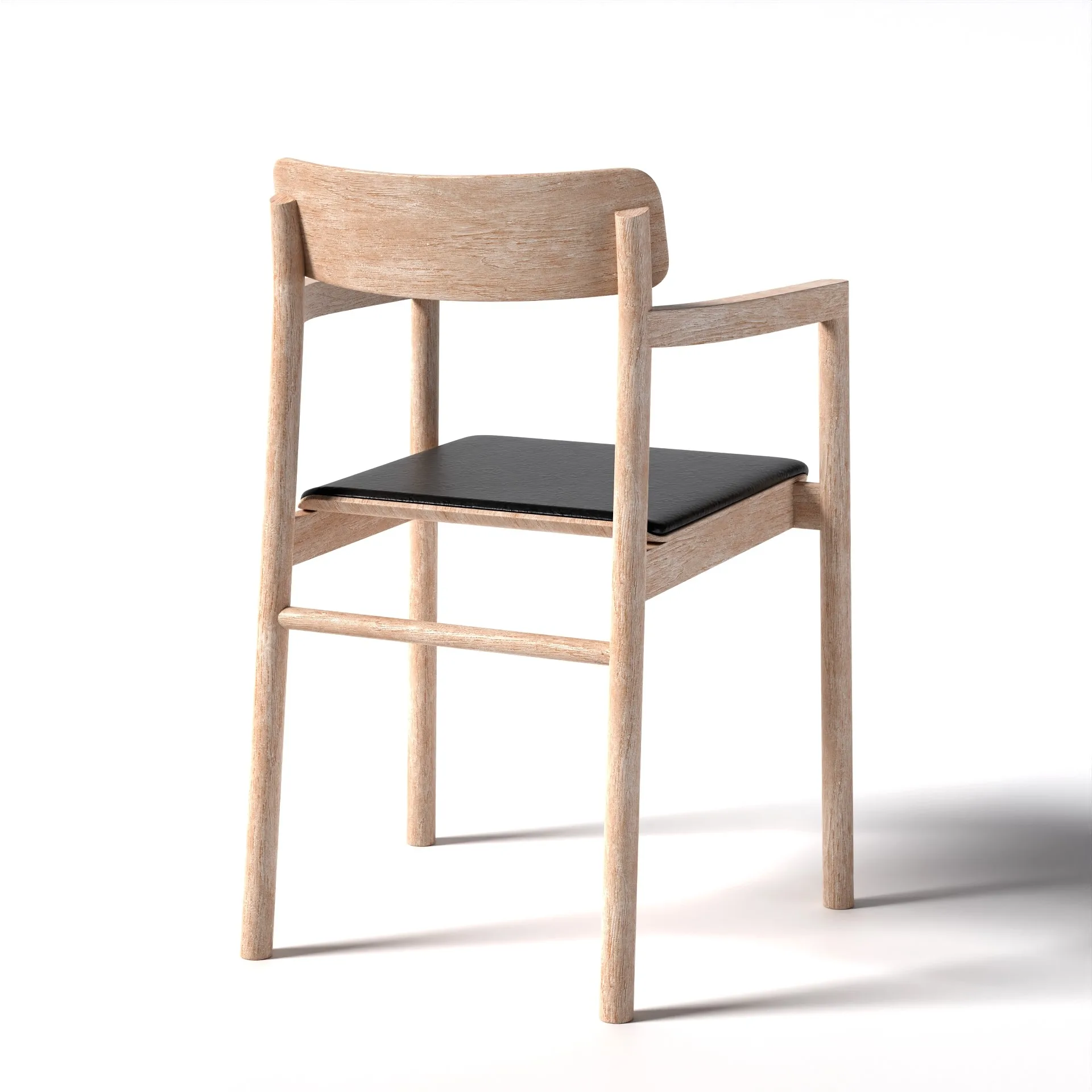 3 model of Fredericia Post Chair by PBRSH