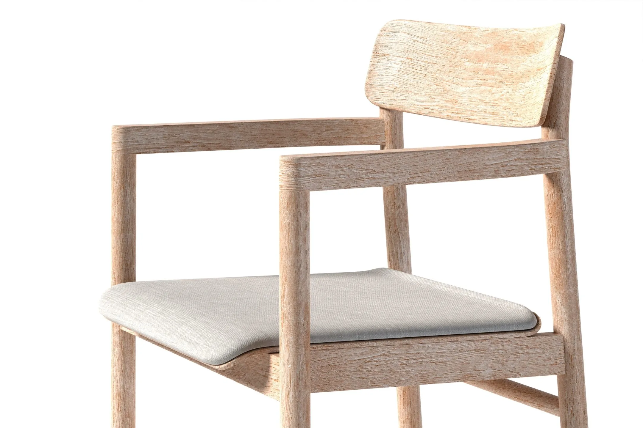 3 model of Fredericia Post Chair by PBRSH