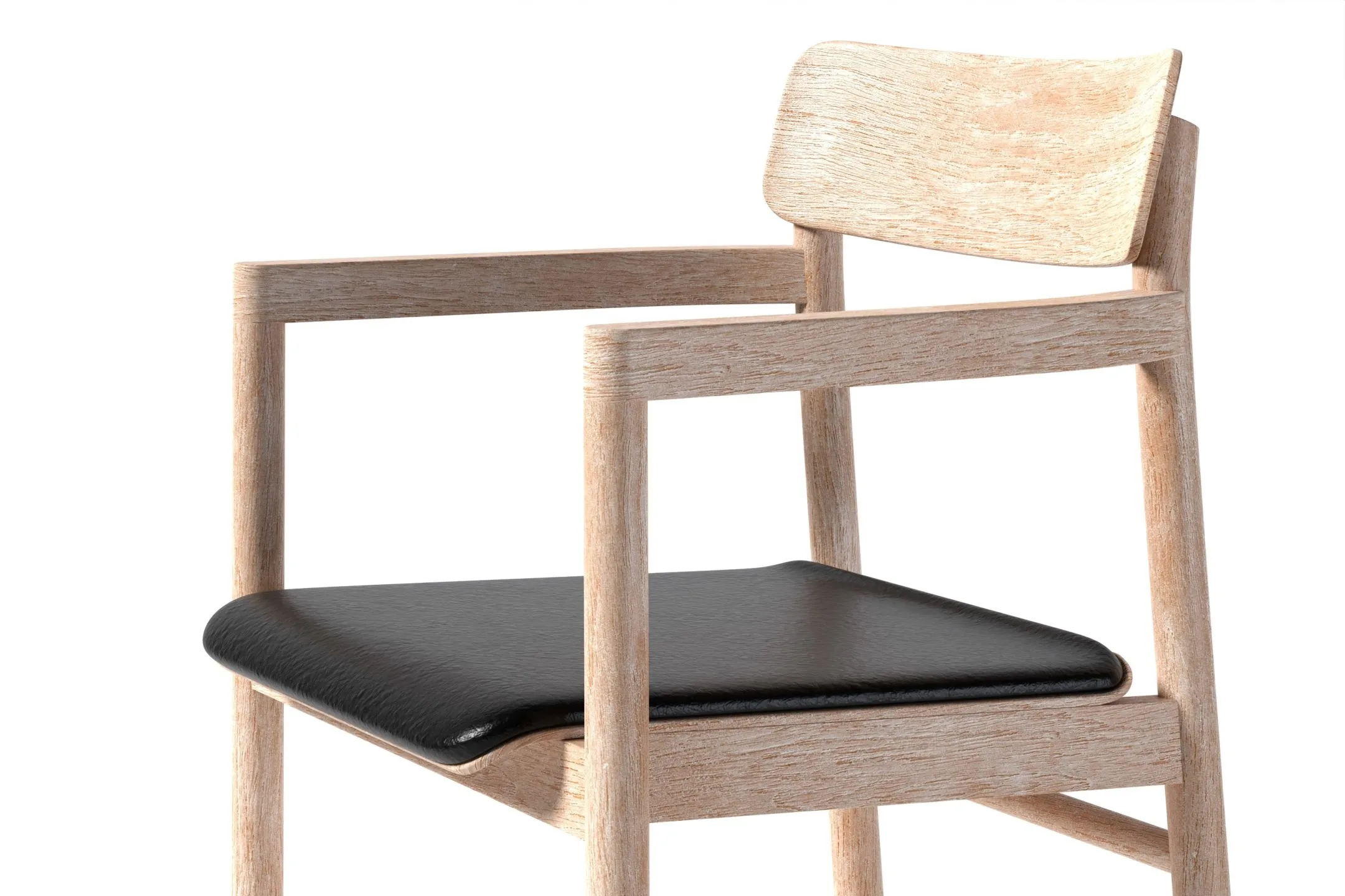 3 model of Fredericia Post Chair by PBRSH