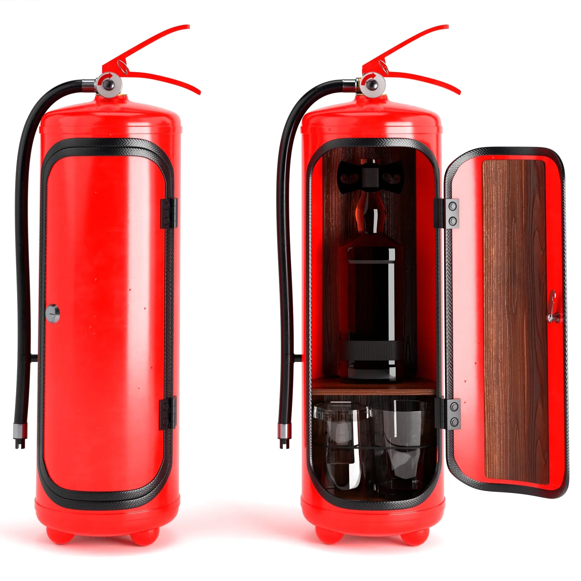 Kanistroff fire extinguisher mini bar