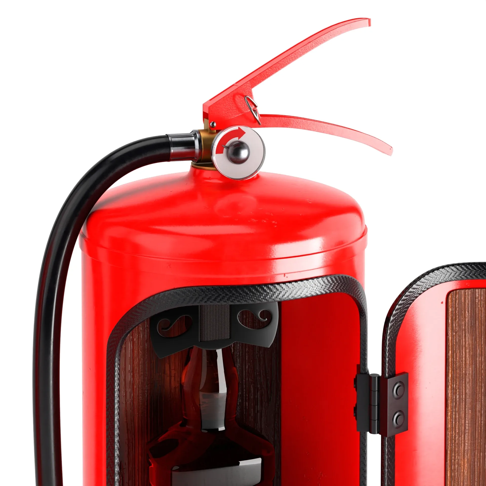 Kanistroff fire extinguisher mini bar