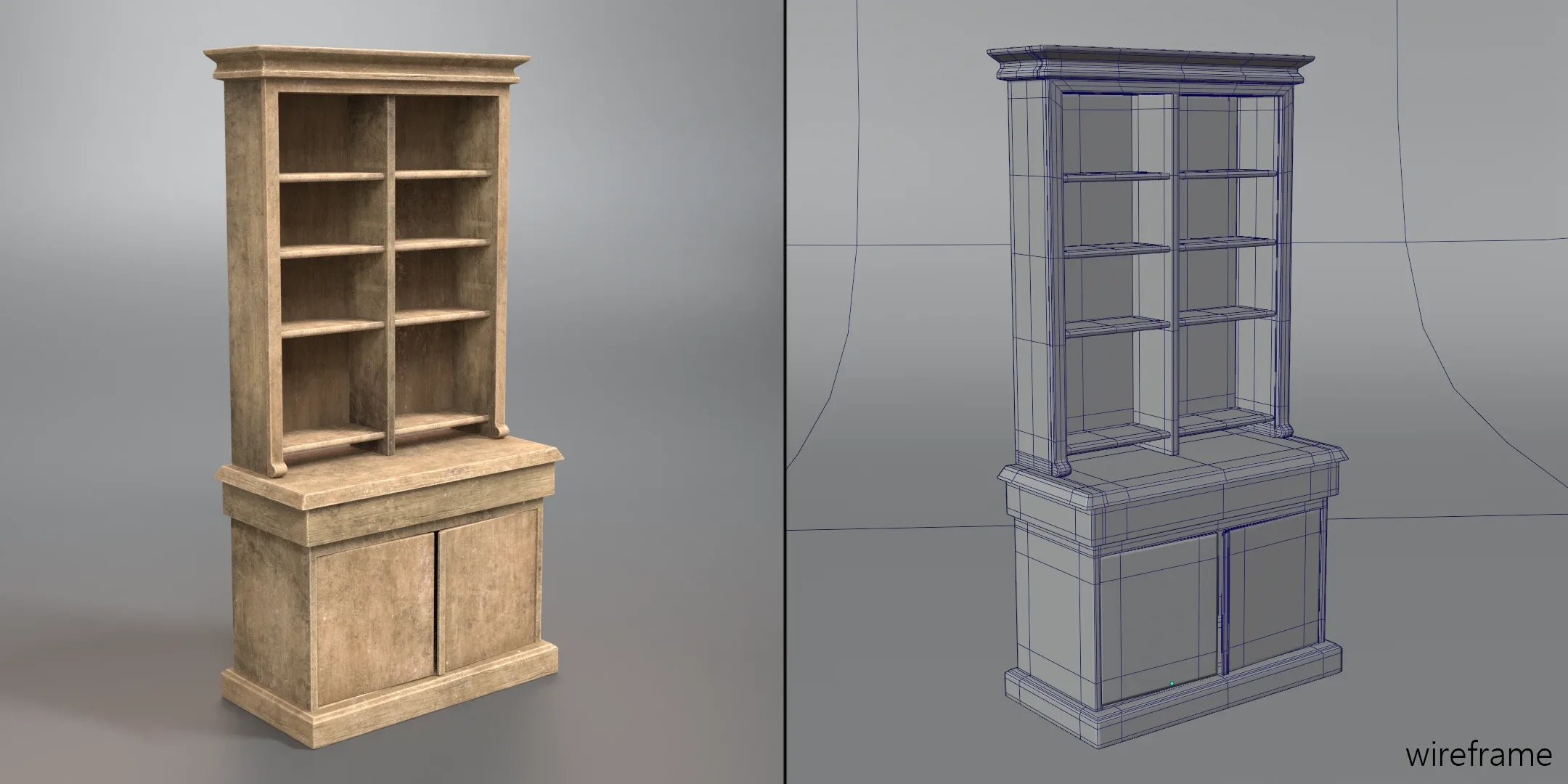 Old Library Pack - 20 Models PBR