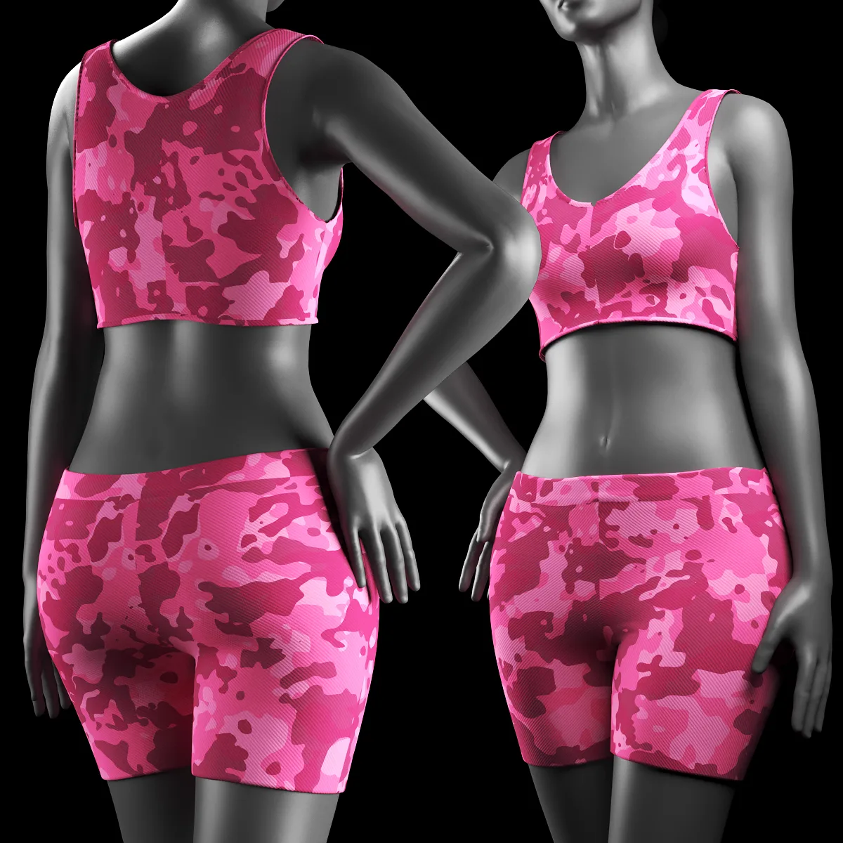 infinite military and Camouflage material generator (sbsar + 10 texturesets)