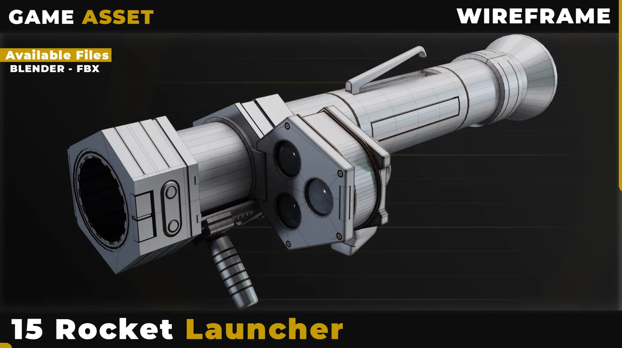 15 Rocket Launcher 3DModel