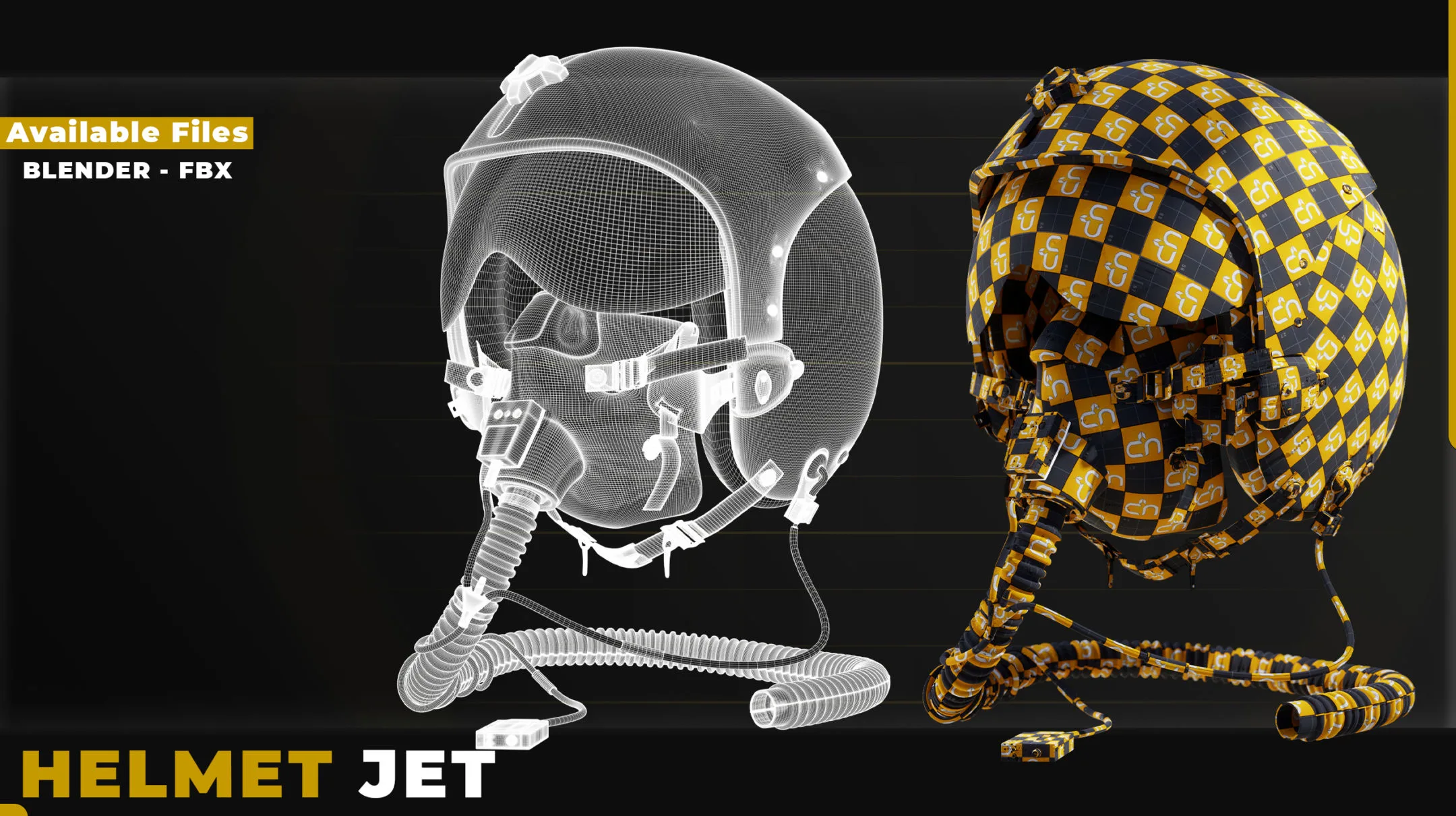 HELMET JET 3DMODEL AND TEXTURE