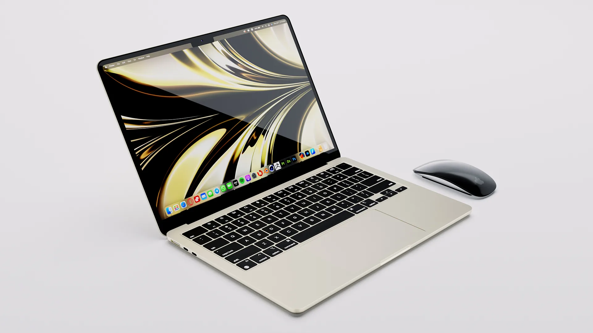 Apple MacBook Air M2 Collection 2022 With Magic Mouse