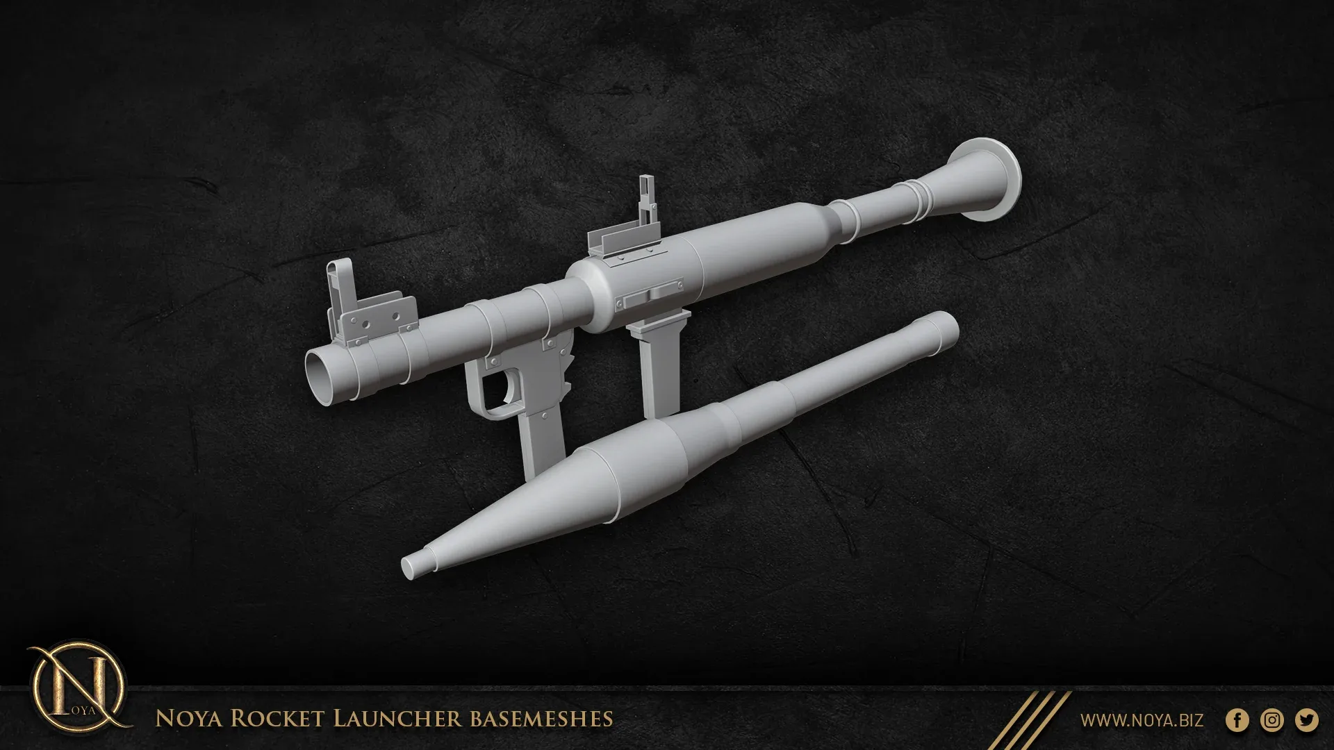 Noya Rocket Launcher Basemeshes