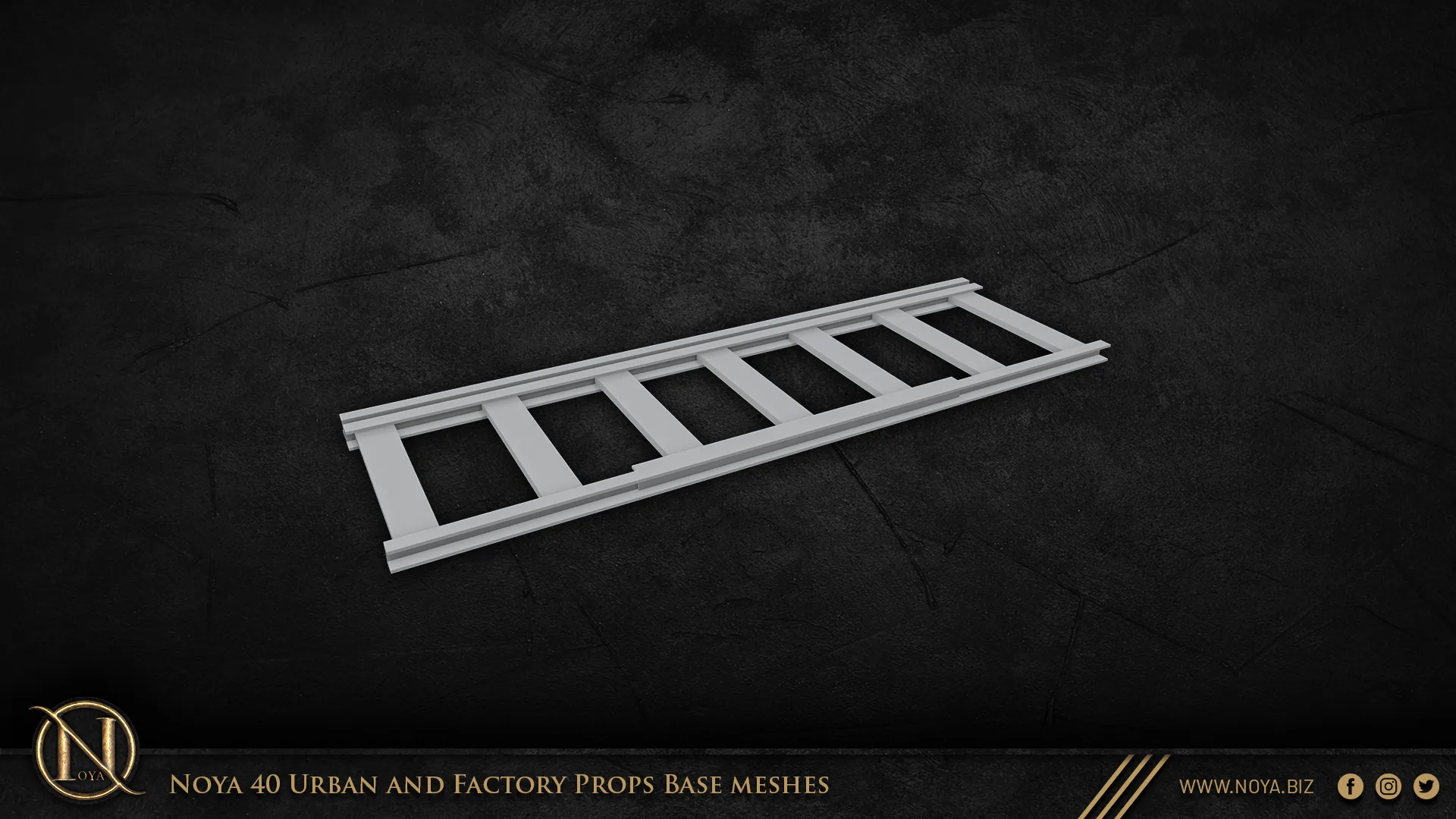 Noya 40 Urban and Factory Props Base meshes v2